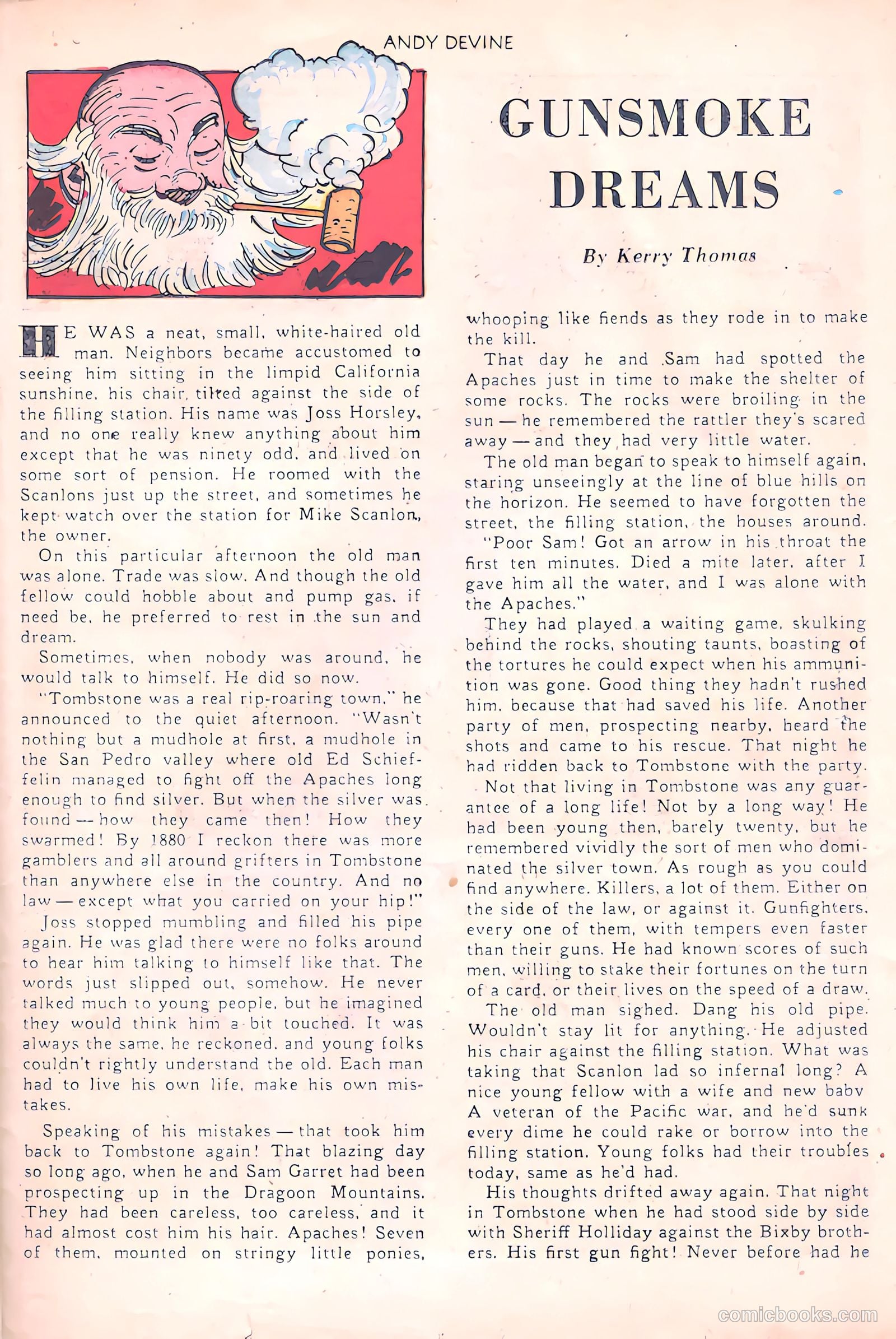 Andy Devine [Andy Devine Western] #2 (1951) — page 24 of 34