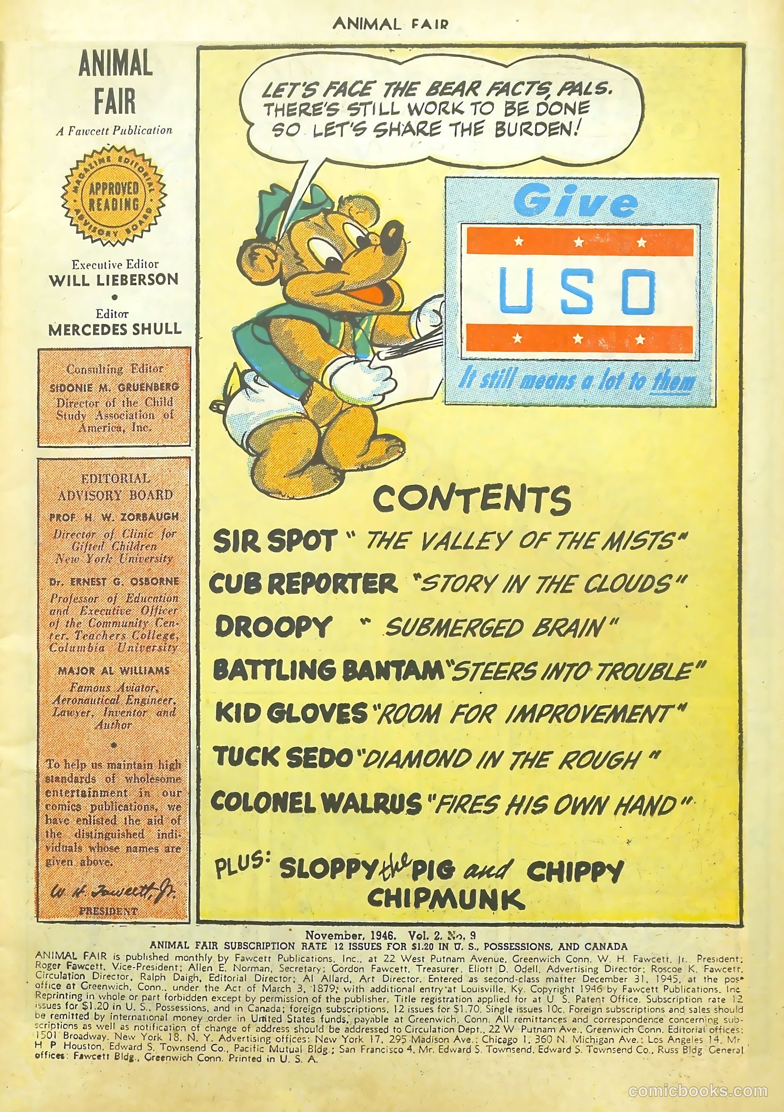 Animal Fair #9 (1946) — page 3 of 52