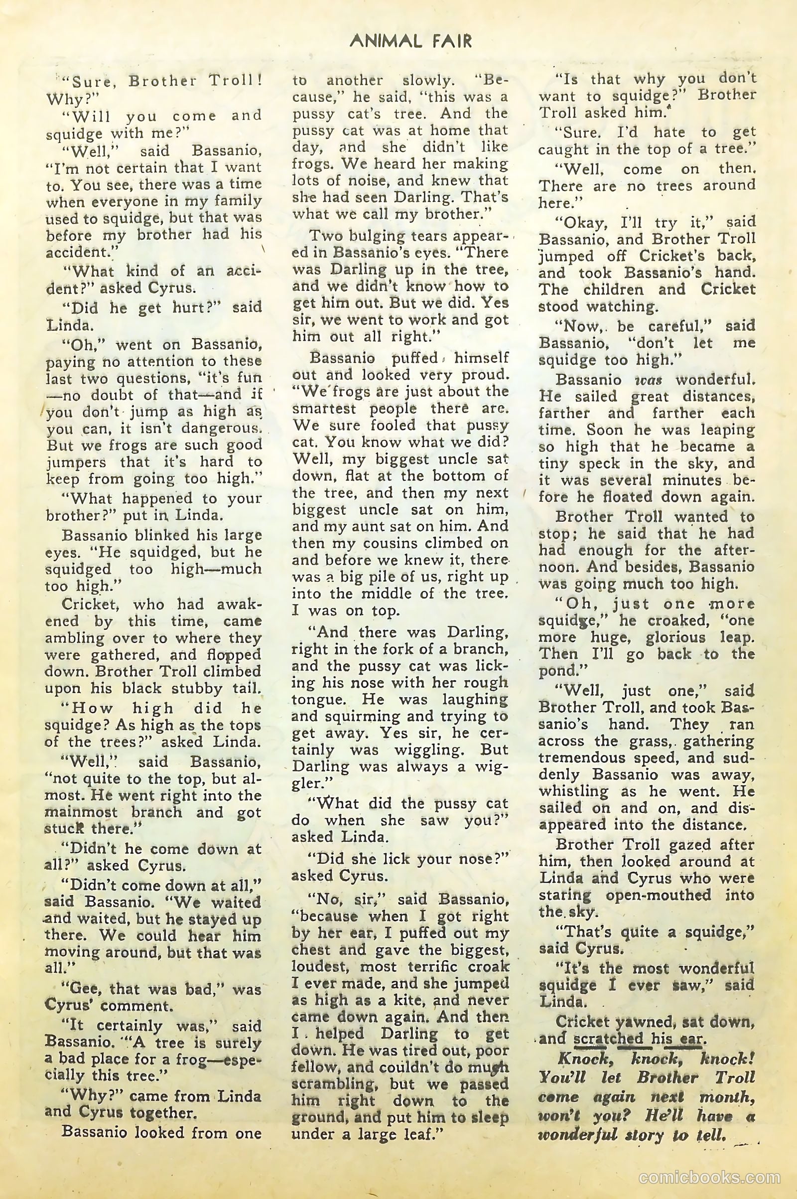 Animal Fair #9 (1946) — page 21 of 52