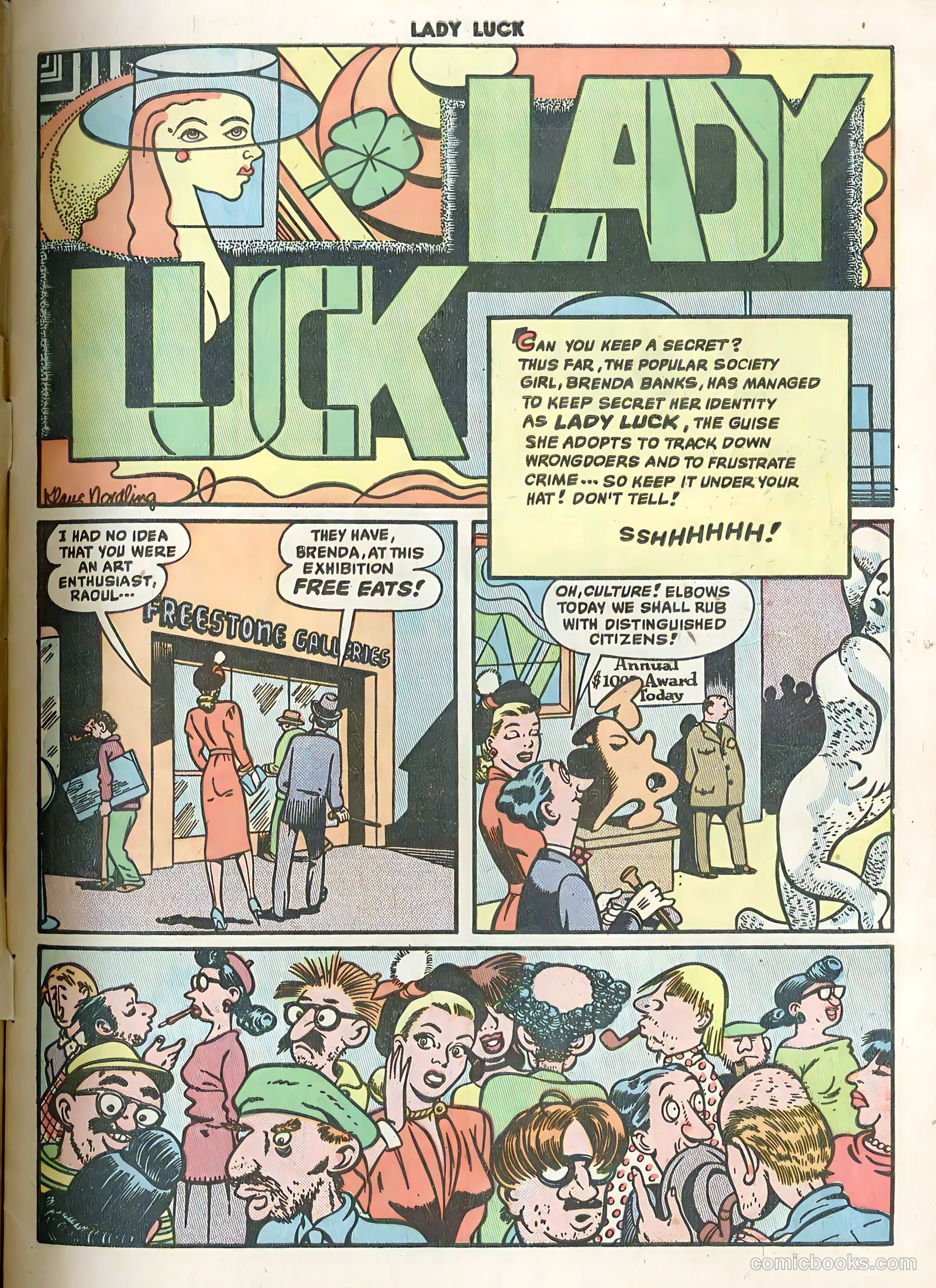 Lady Luck #87 (1950) — page 3 of 36