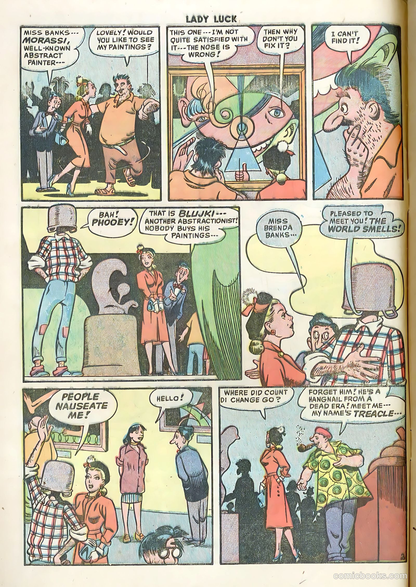 Lady Luck #87 (1950) — page 4 of 36