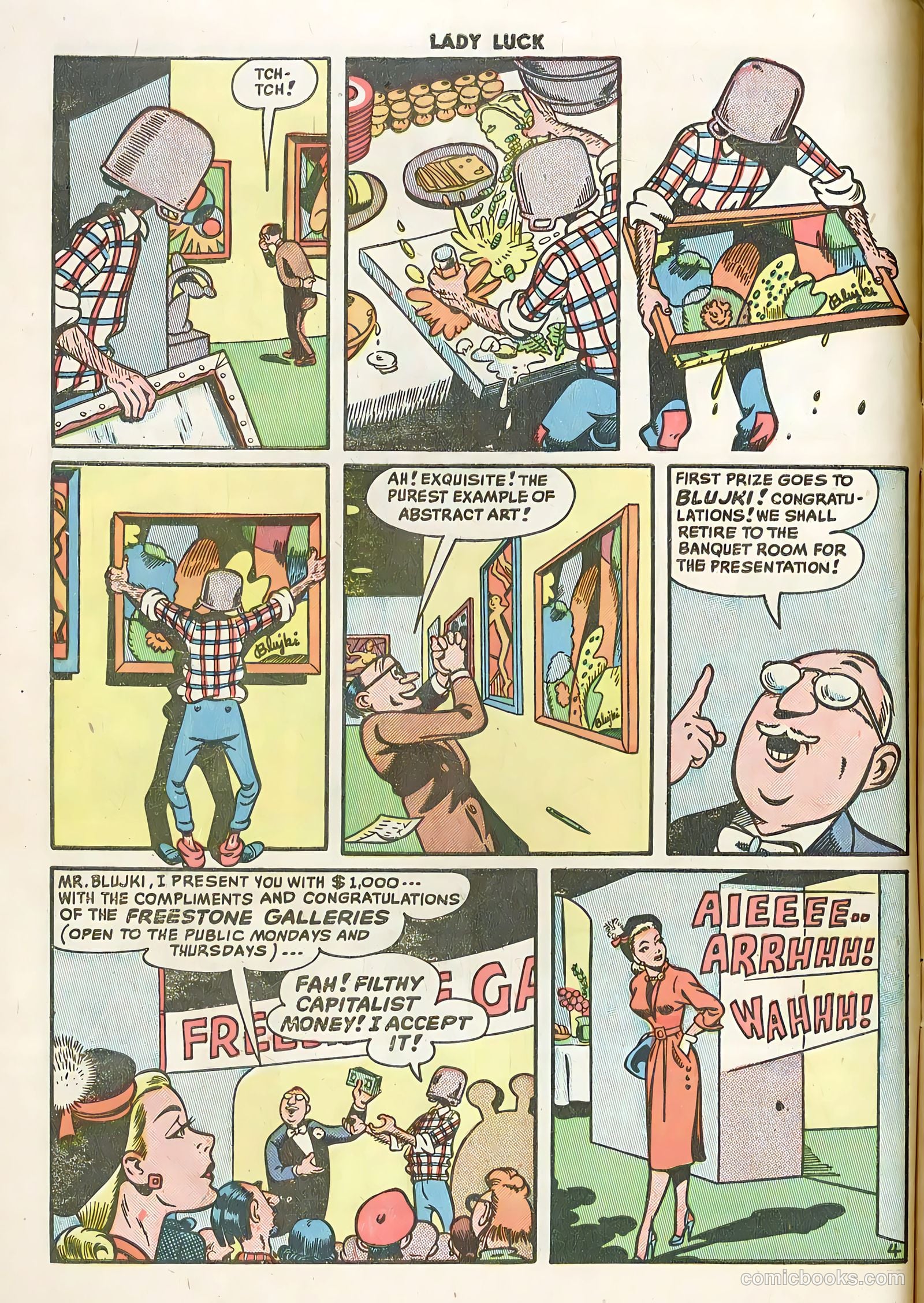 Lady Luck #87 (1950) — page 6 of 36