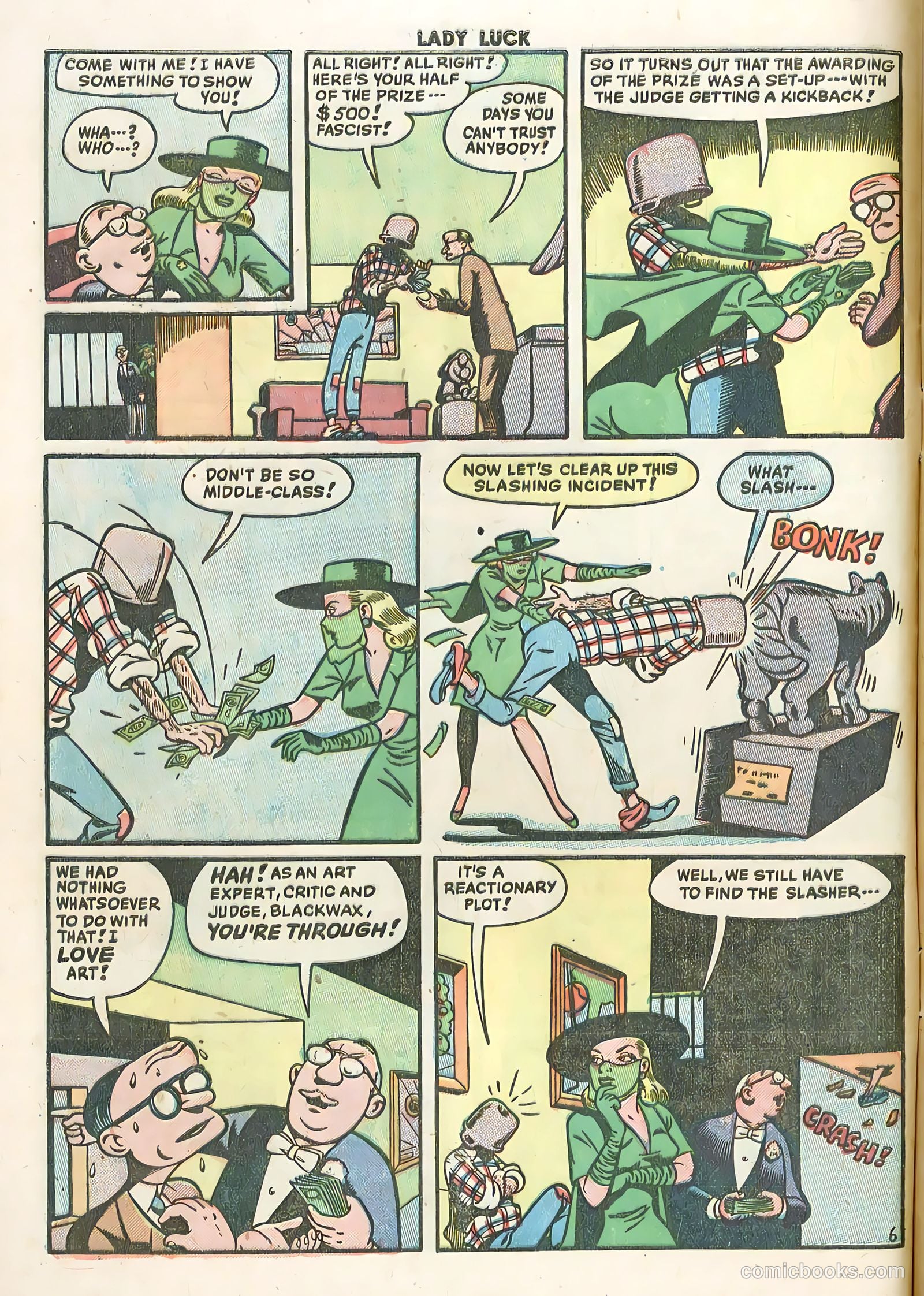Lady Luck #87 (1950) — page 8 of 36