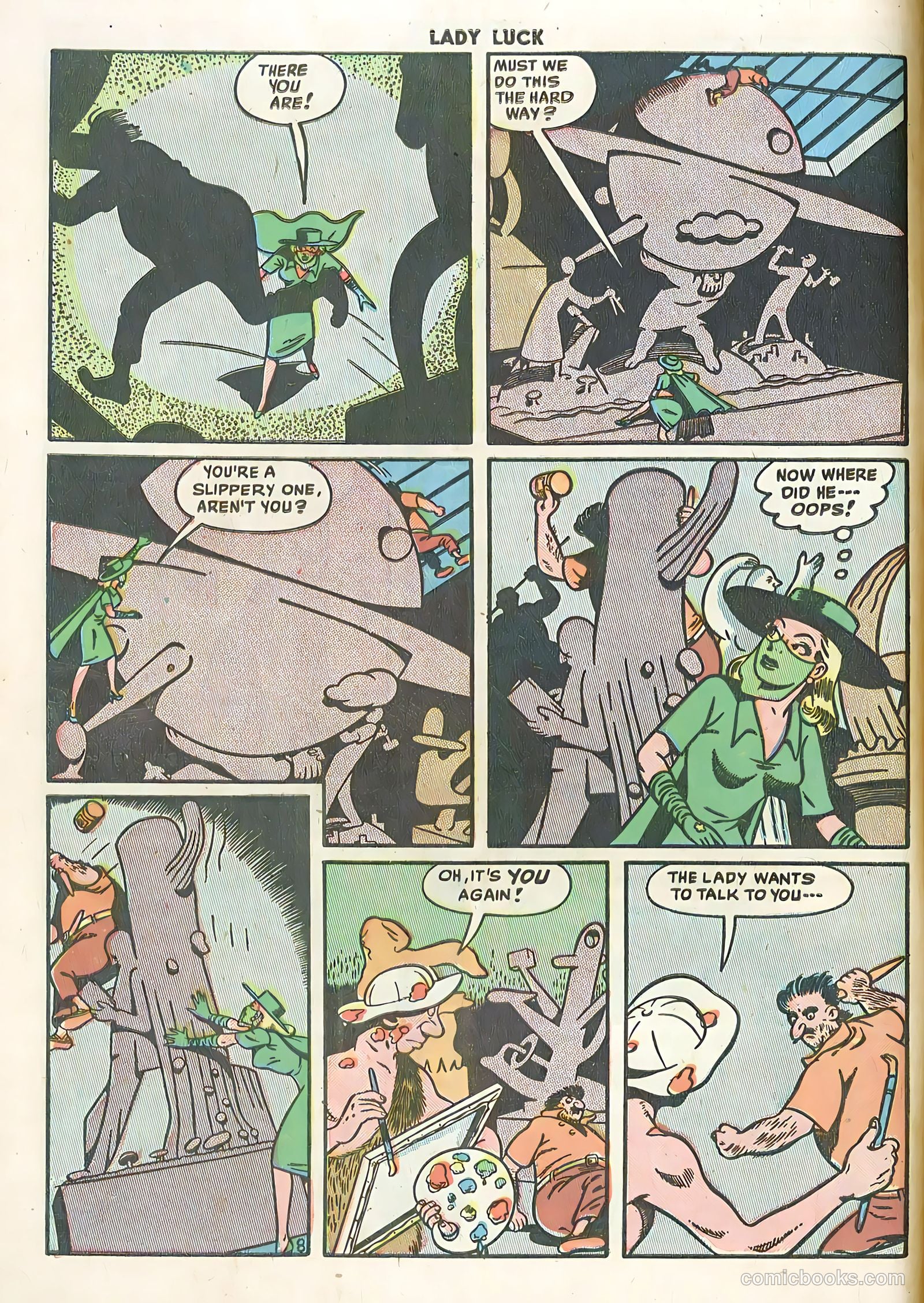 Lady Luck #87 (1950) — page 10 of 36