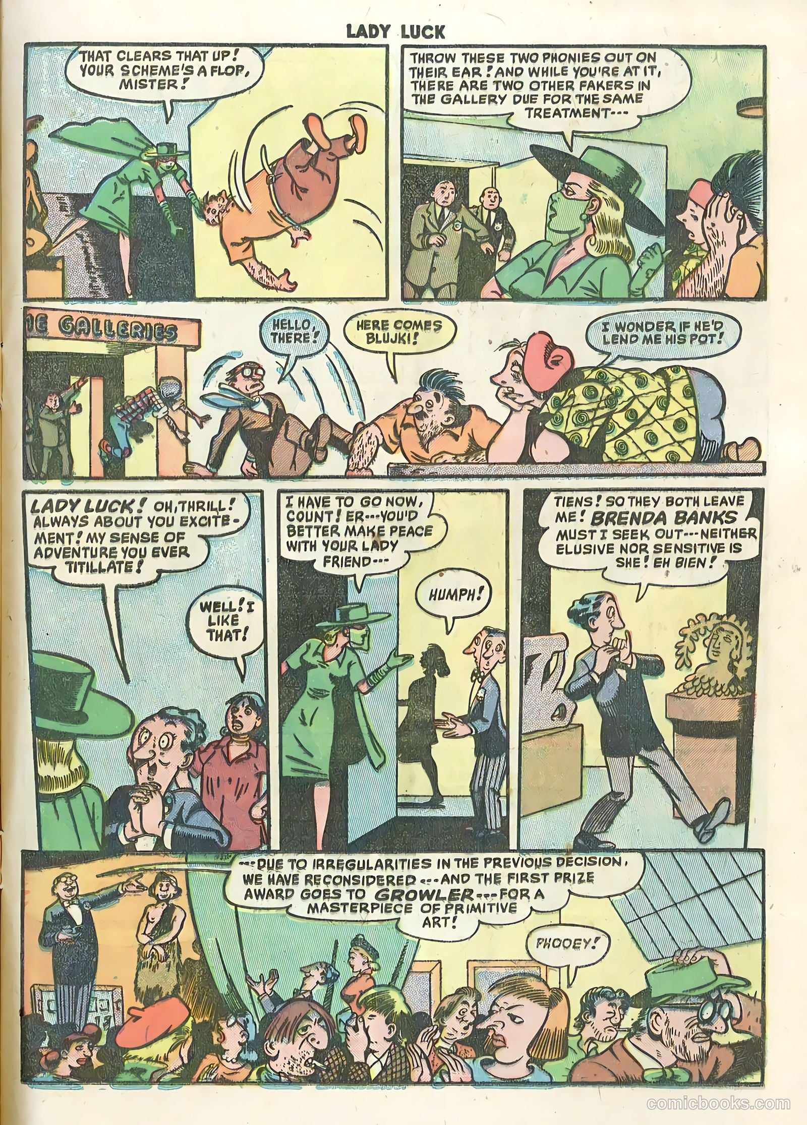 Lady Luck #87 (1950) — page 13 of 36