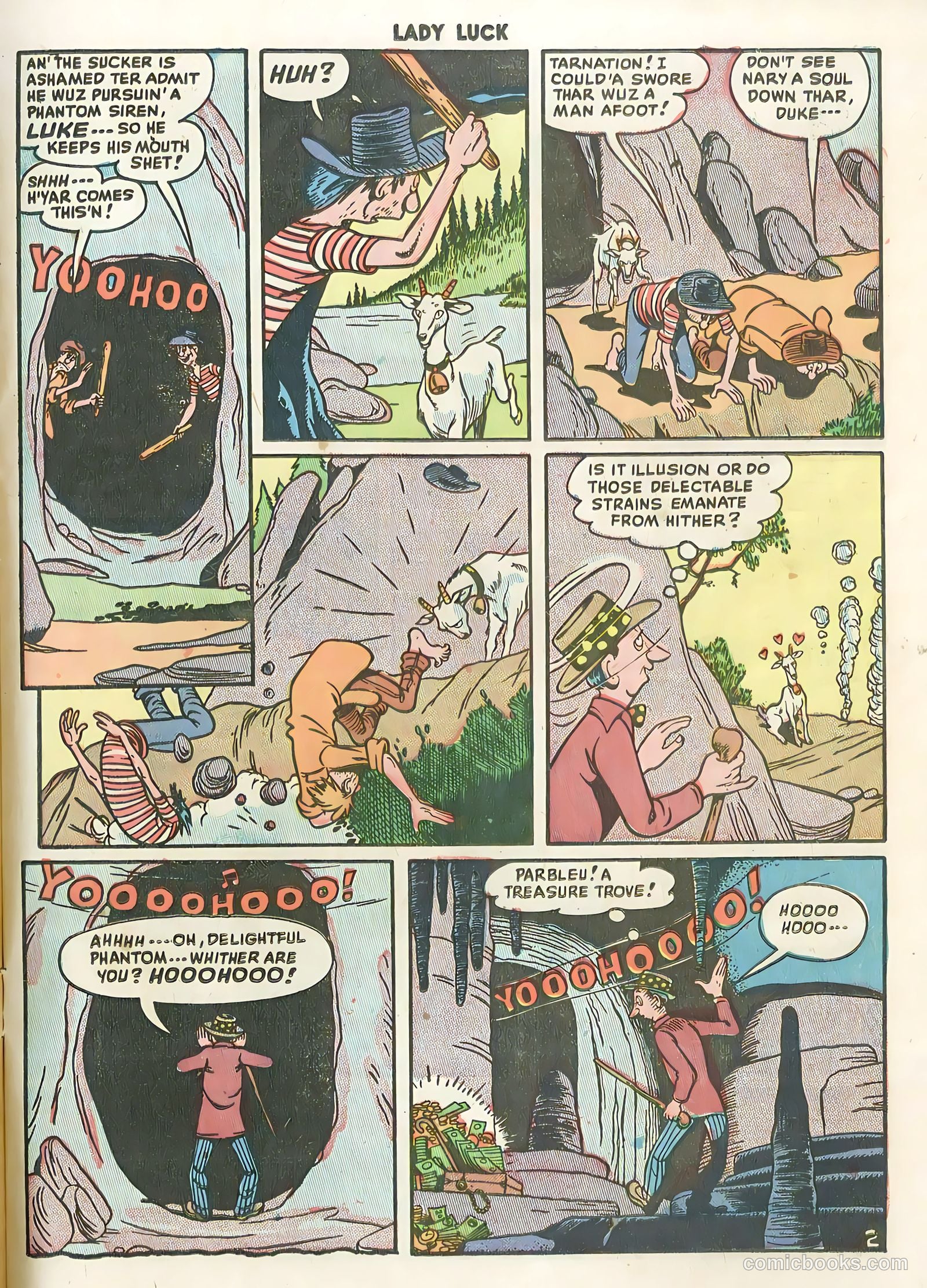 Lady Luck #87 (1950) — page 15 of 36