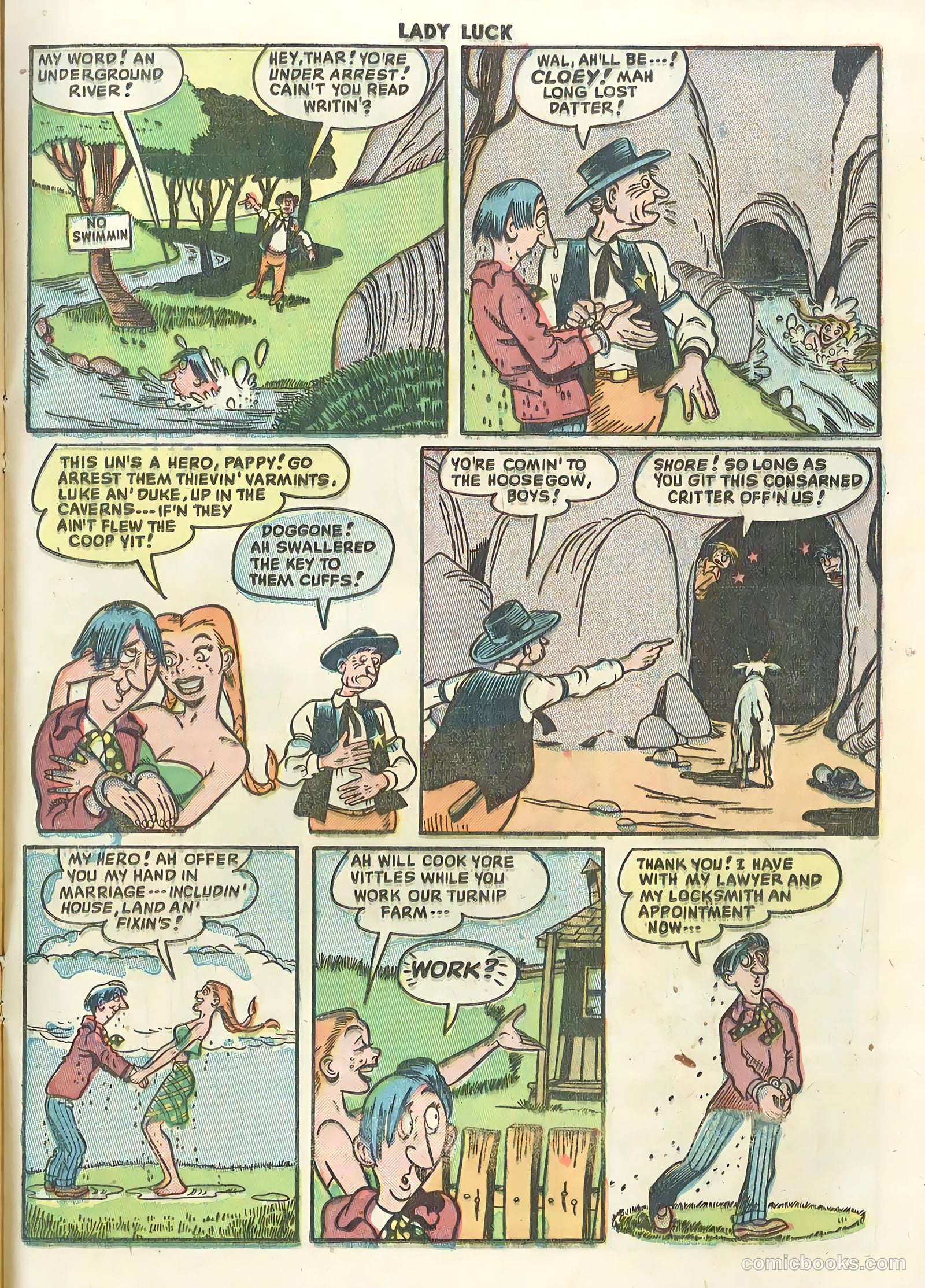 Lady Luck #87 (1950) — page 17 of 36