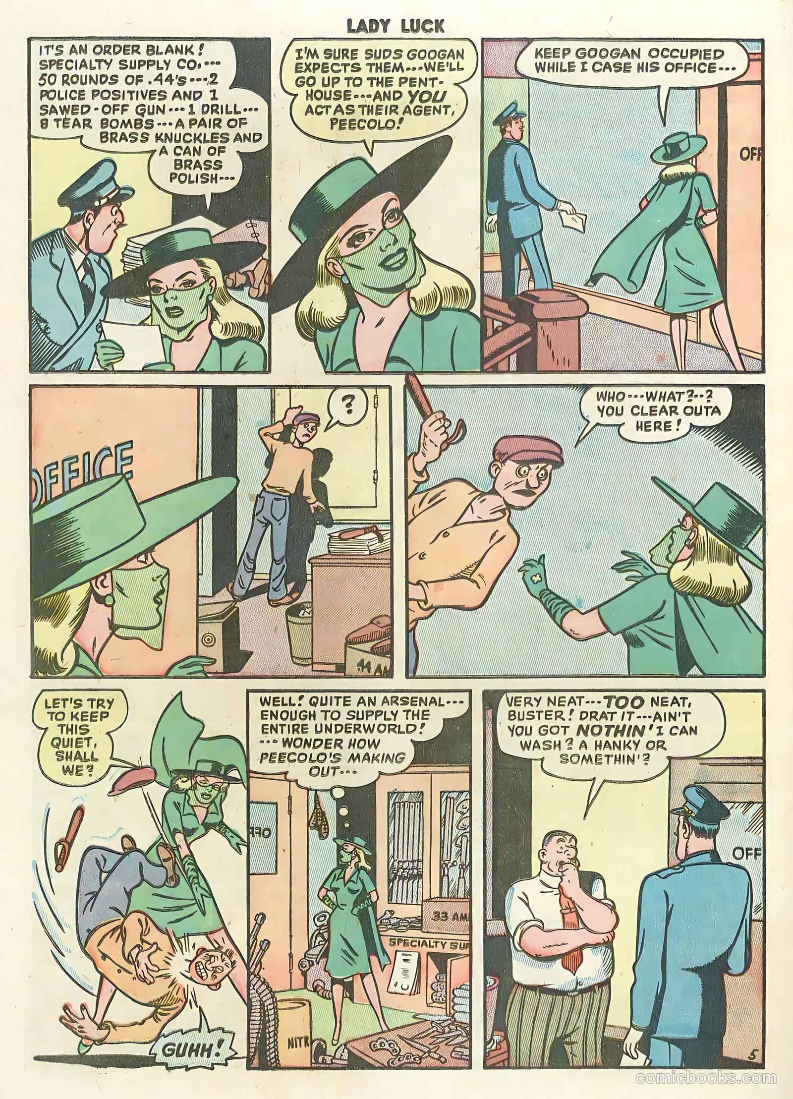 Lady Luck #87 (1950) — page 22 of 36