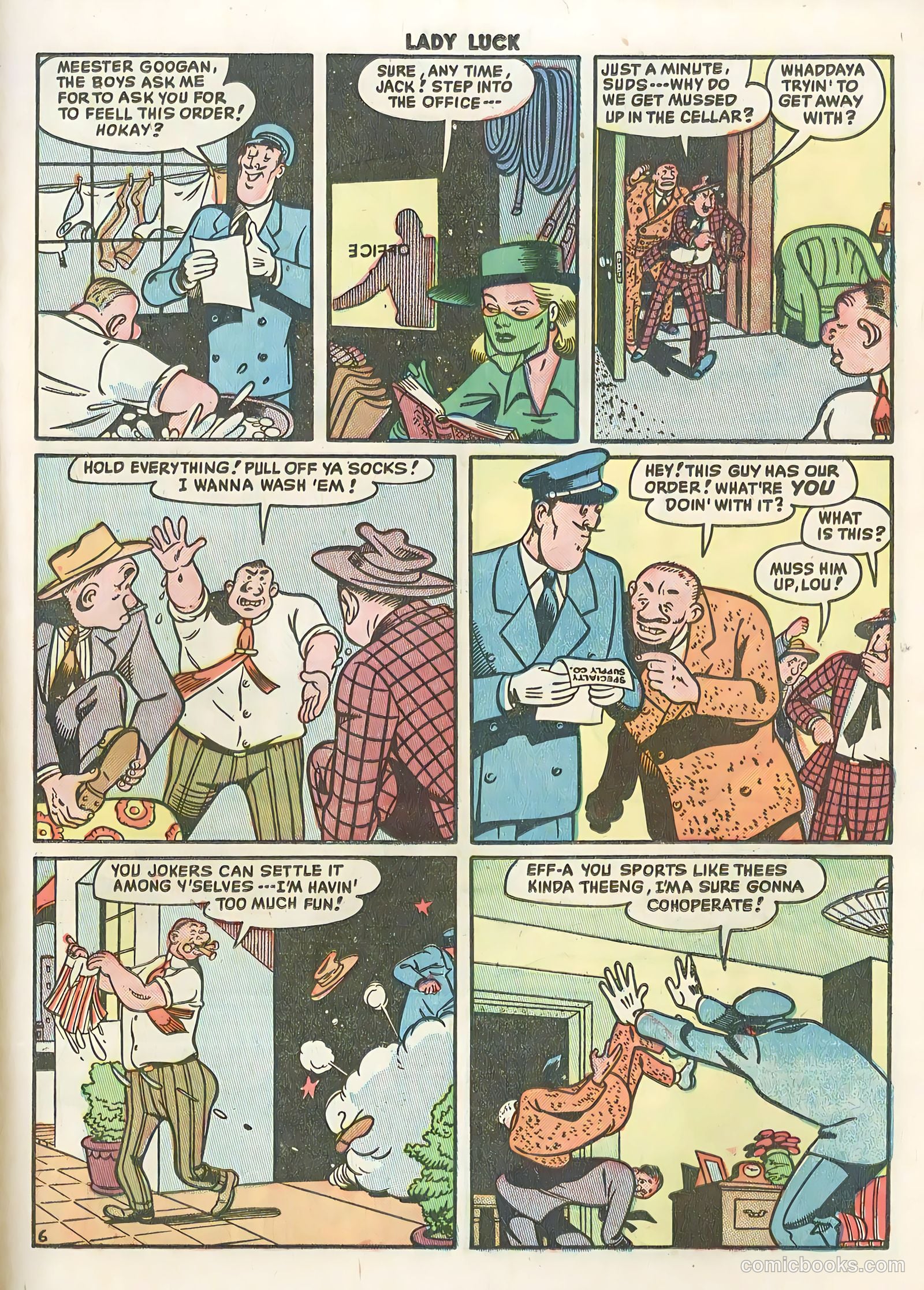 Lady Luck #87 (1950) — page 23 of 36