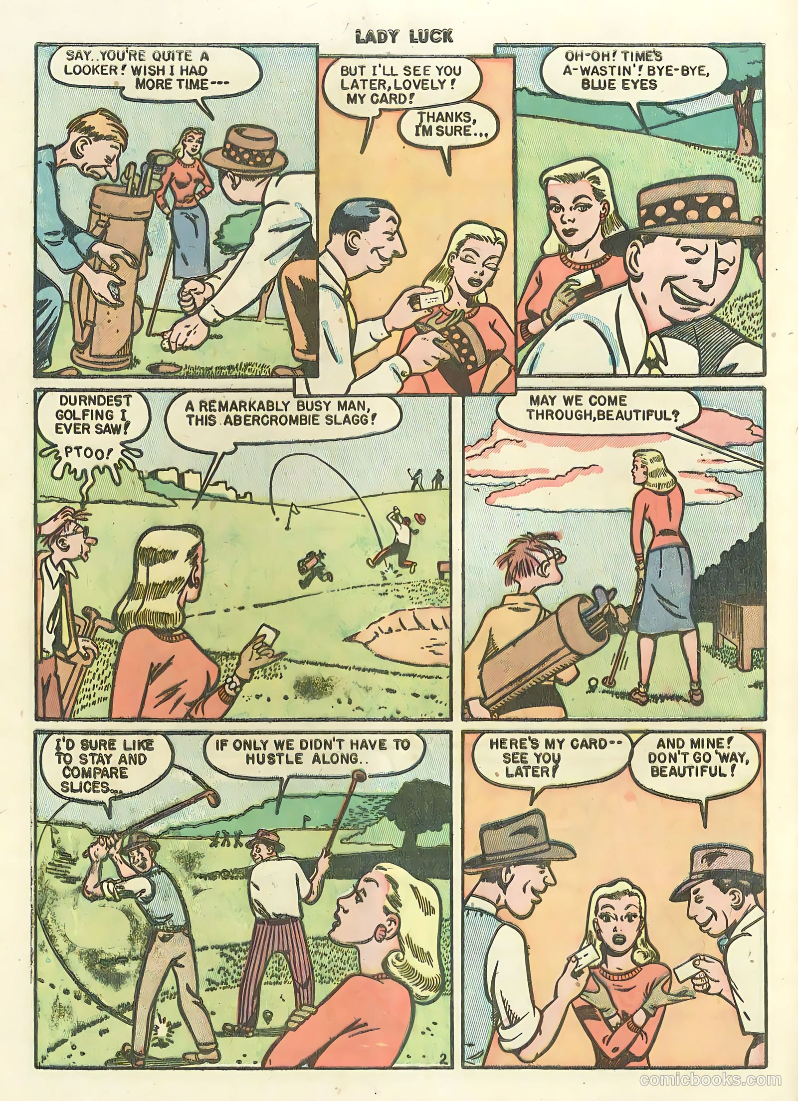 Lady Luck #87 (1950) — page 28 of 36