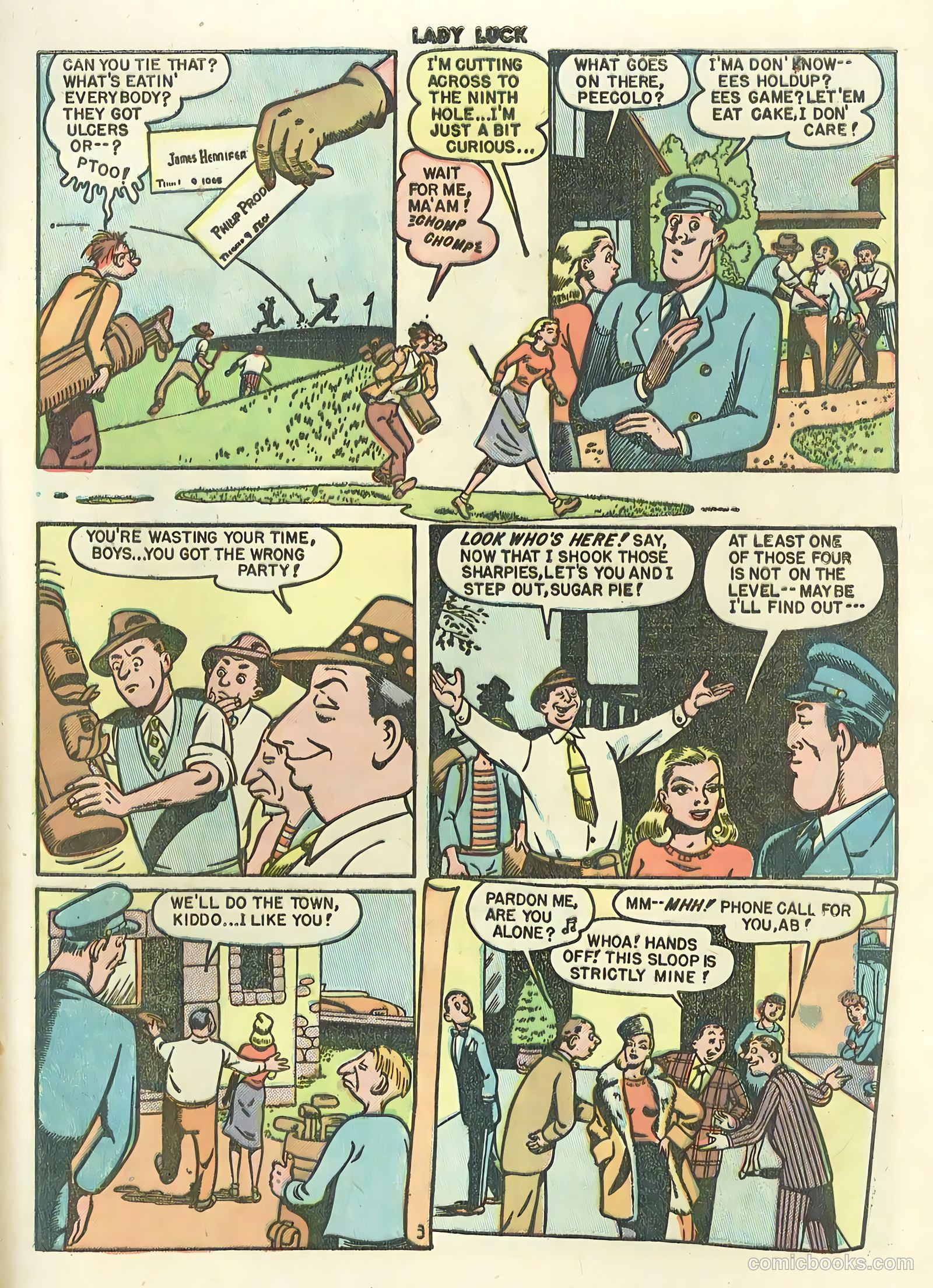 Lady Luck #87 (1950) — page 29 of 36