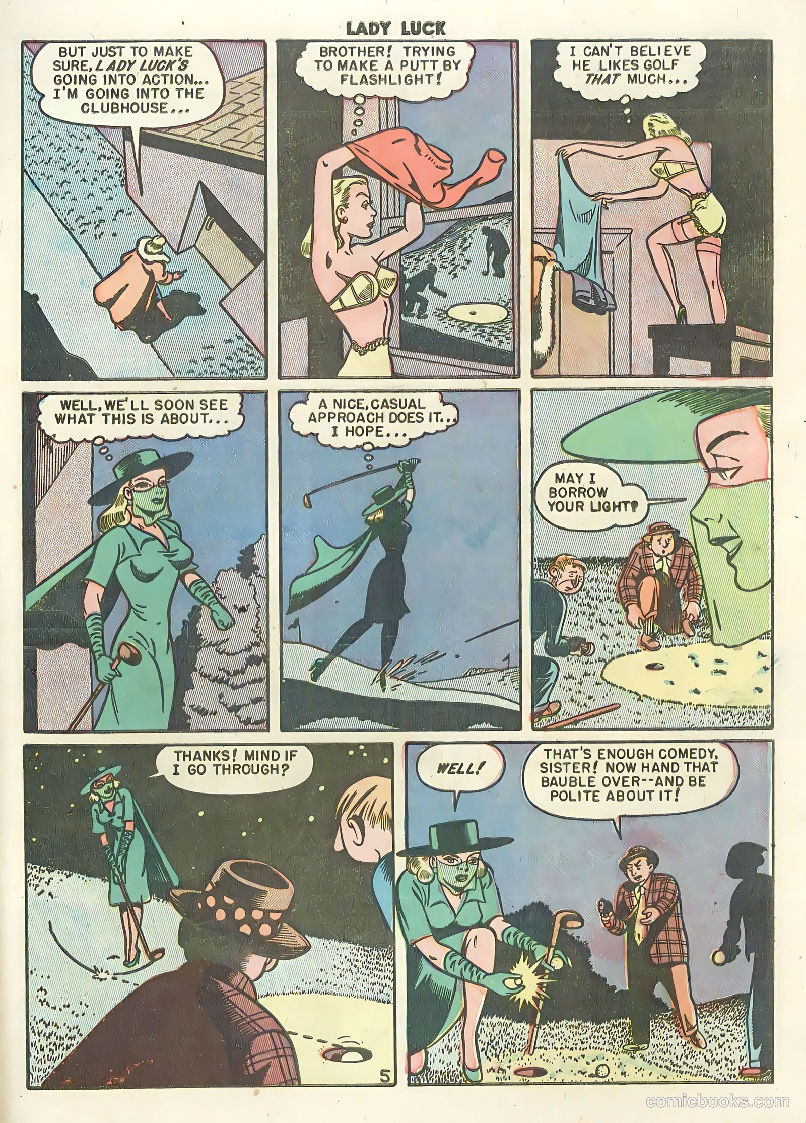 Lady Luck #87 (1950) — page 31 of 36