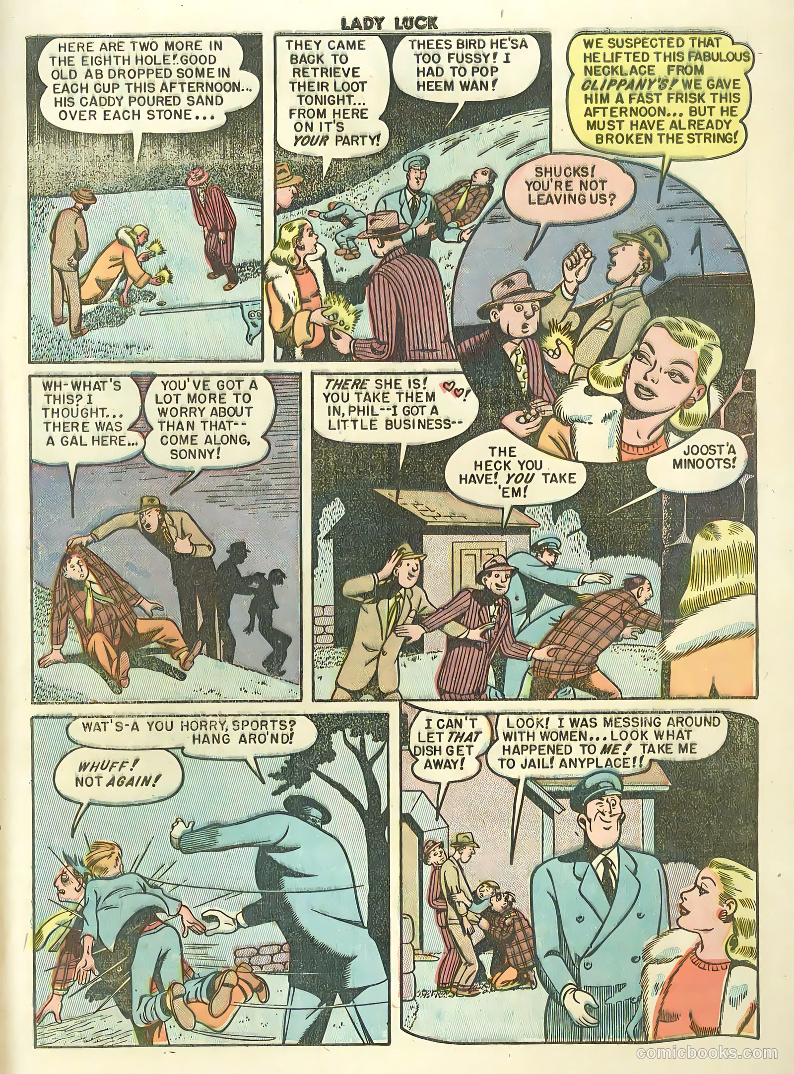 Lady Luck #87 (1950) — page 33 of 36