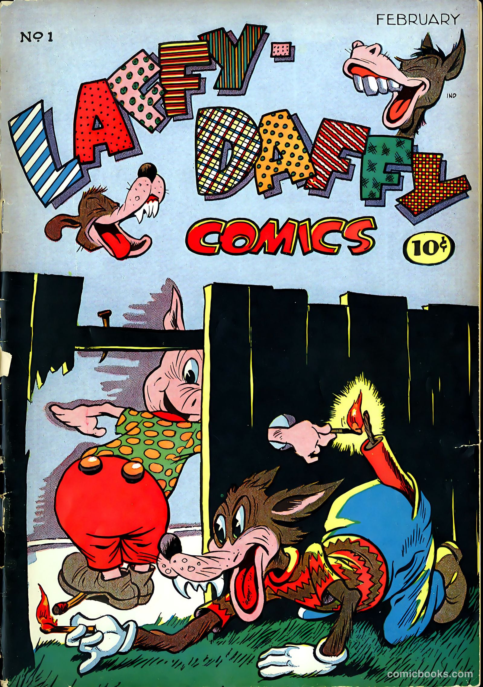 Laffy-Daffy Comics #1