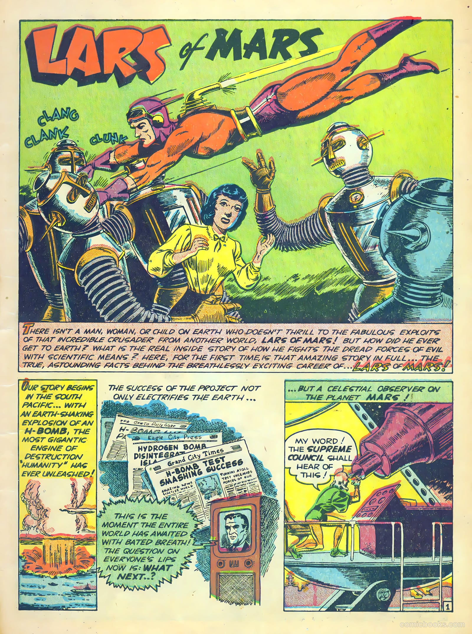 Lars of Mars #10 (1951) — page 3