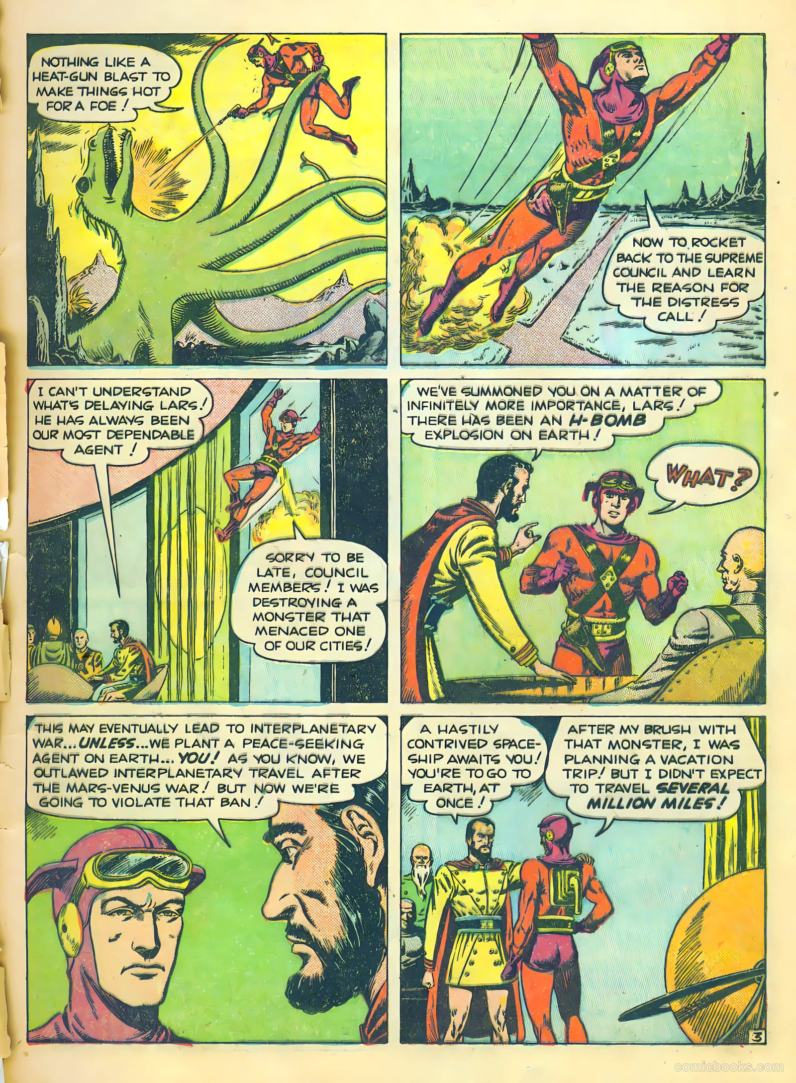 Lars of Mars #10 (1951) — page 5