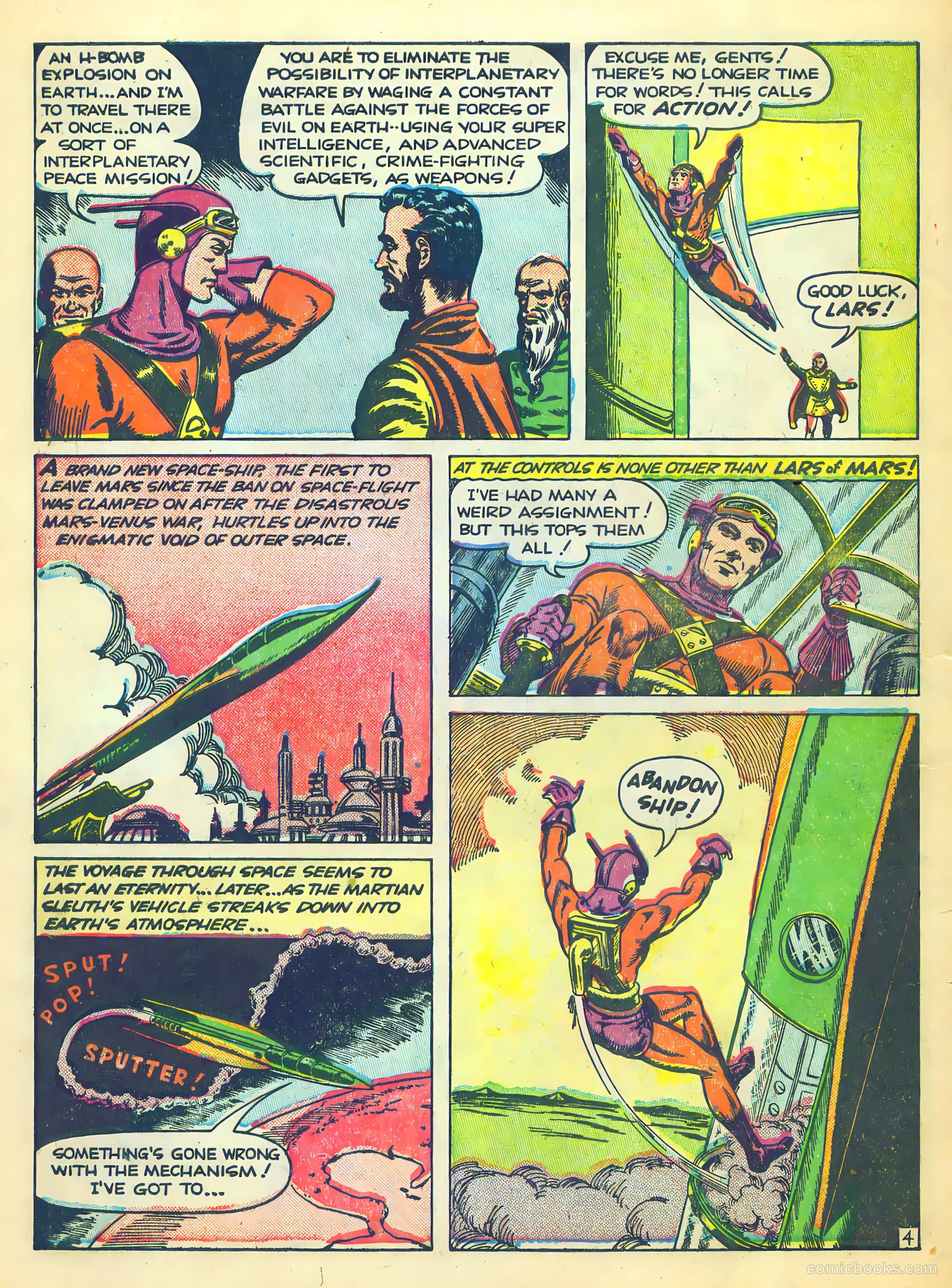 Lars of Mars #10 (1951) — page 6