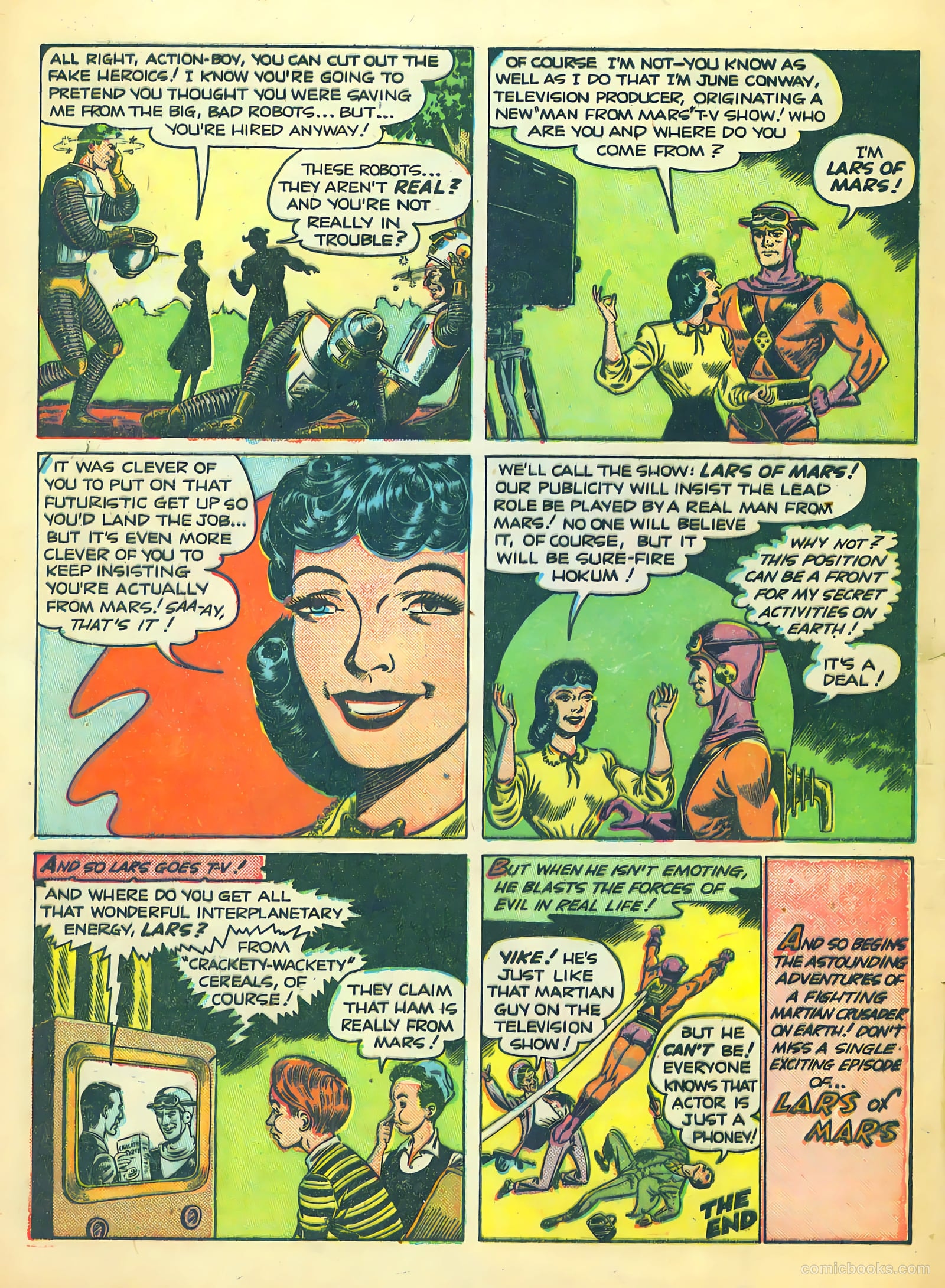 Lars of Mars #10 (1951) — page 8