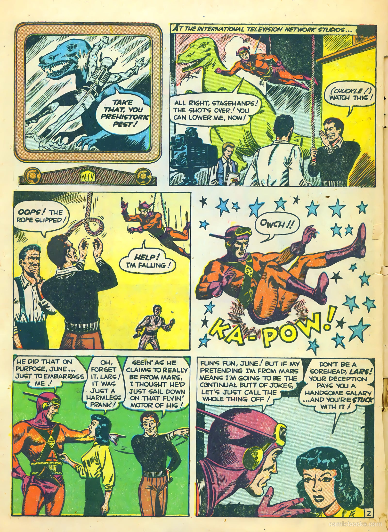 Lars of Mars #10 (1951) — page 10