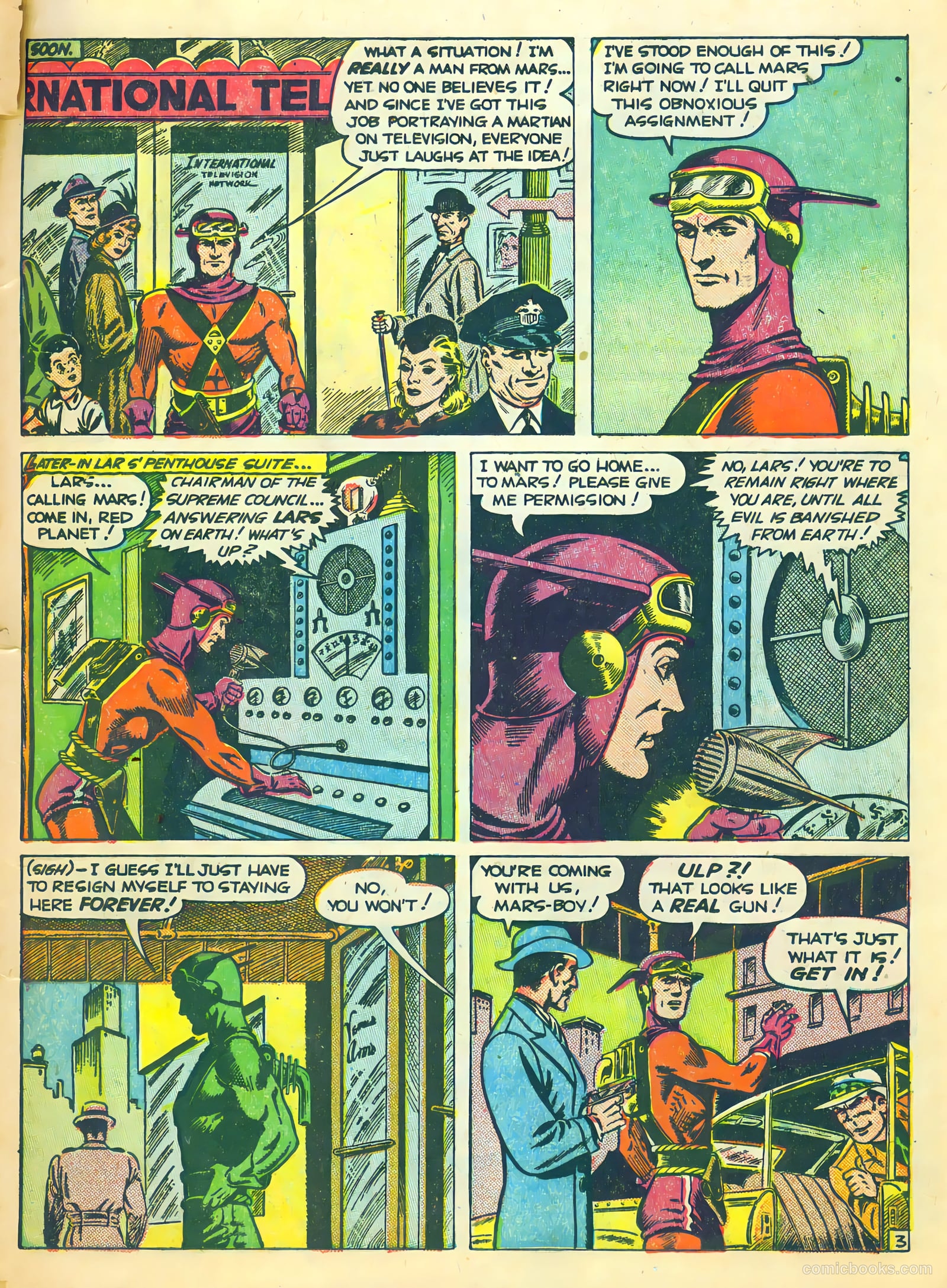 Lars of Mars #10 (1951) — page 11