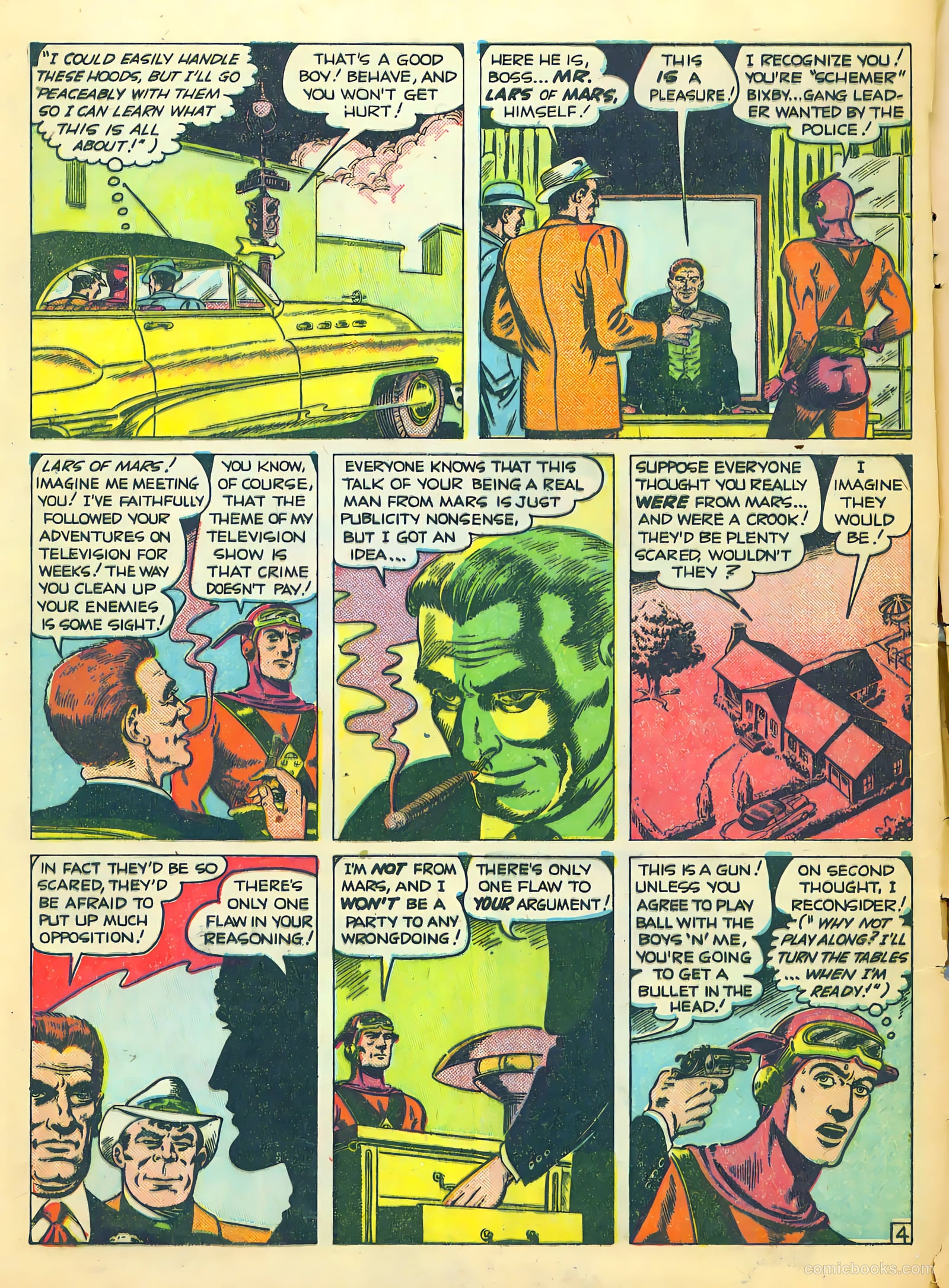 Lars of Mars #10 (1951) — page 12
