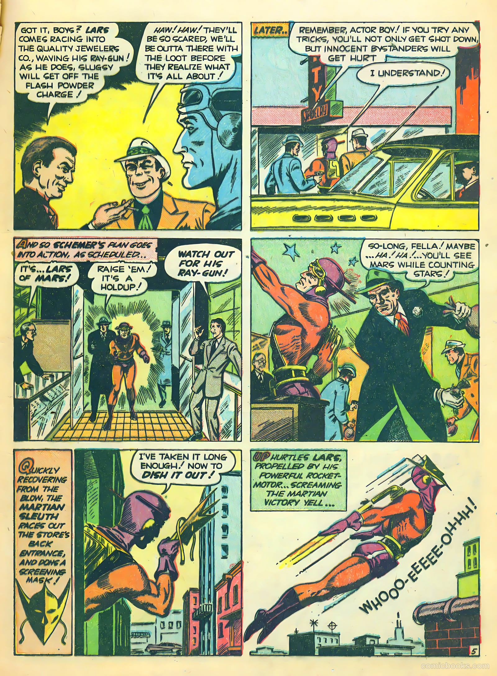 Lars of Mars #10 (1951) — page 13