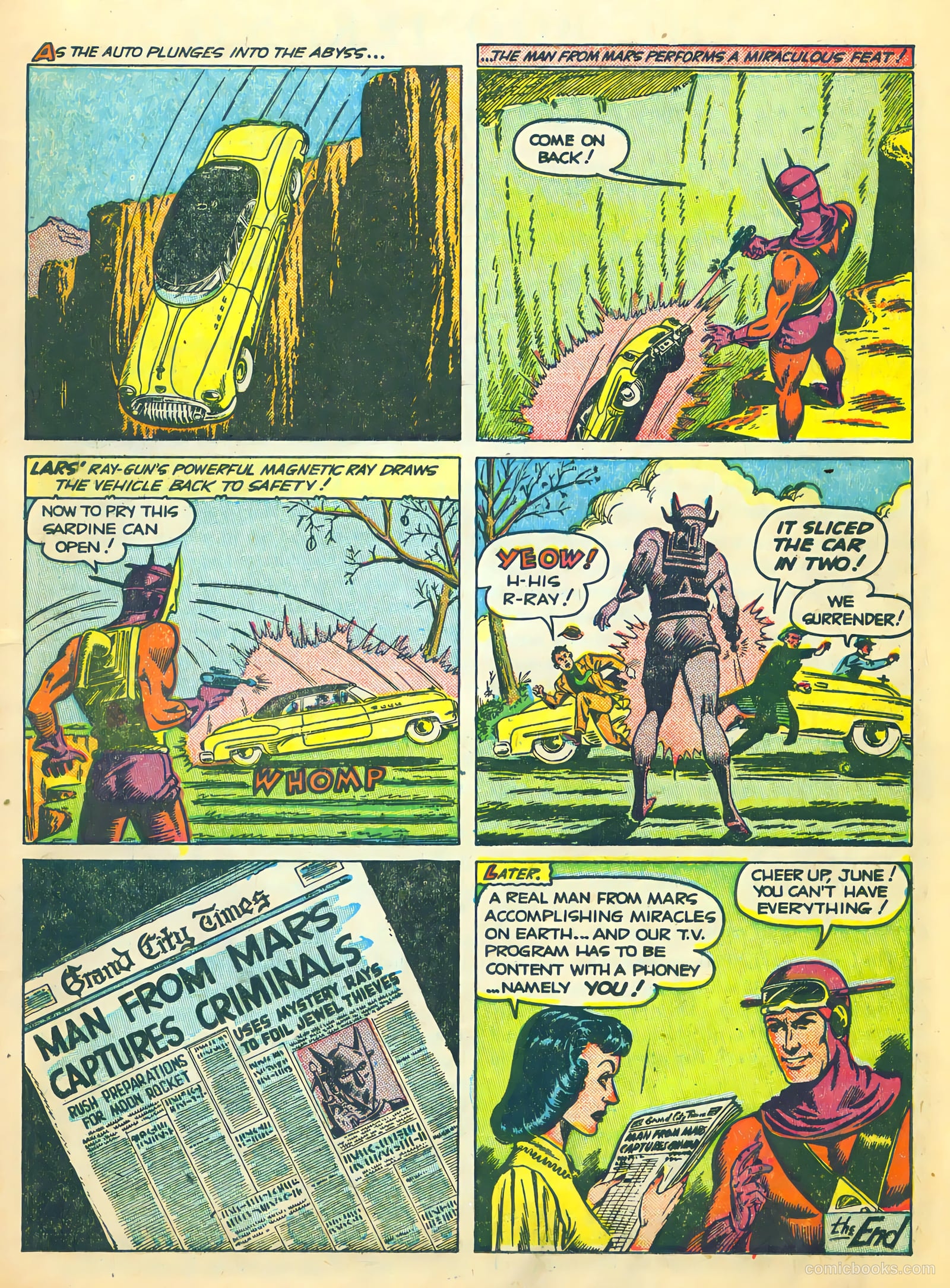 Lars of Mars #10 (1951) — page 15