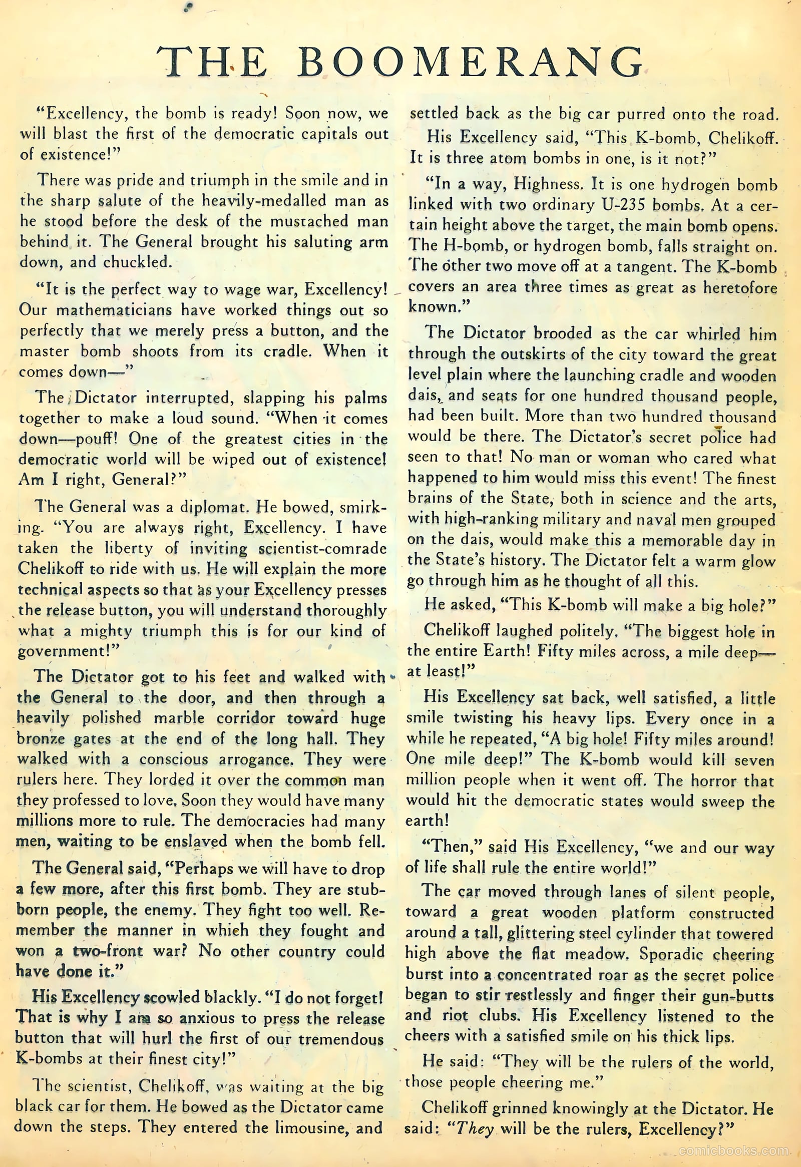 Lars of Mars #10 (1951) — page 16