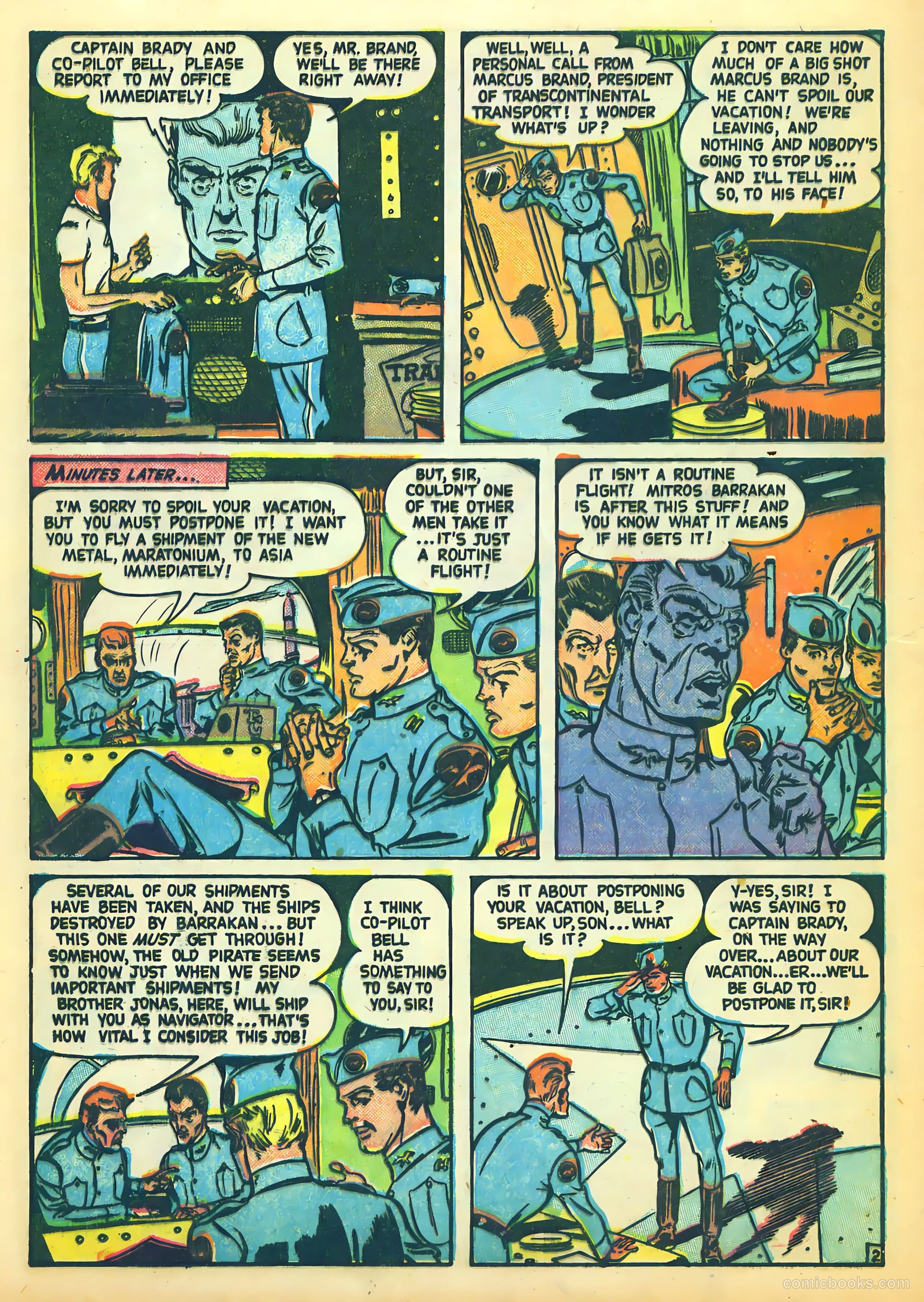Lars of Mars #10 (1951) — page 20