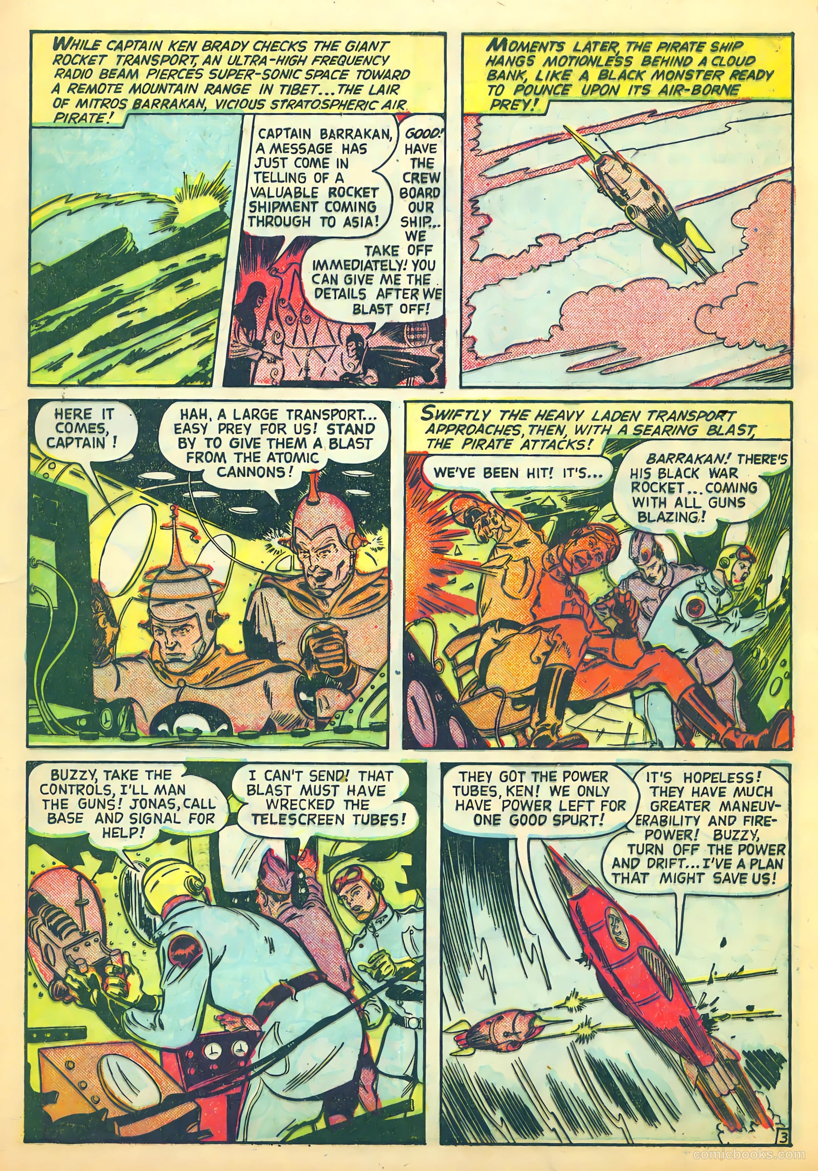 Lars of Mars #10 (1951) — page 21