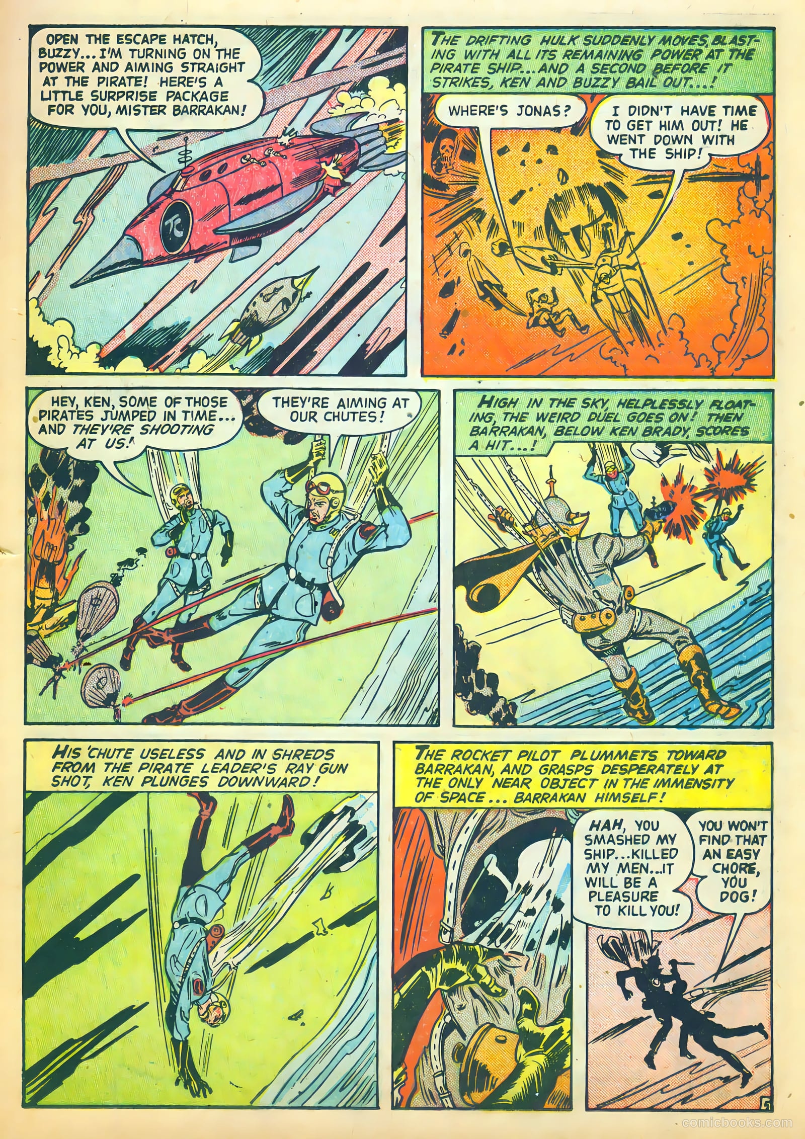 Lars of Mars #10 (1951) — page 23