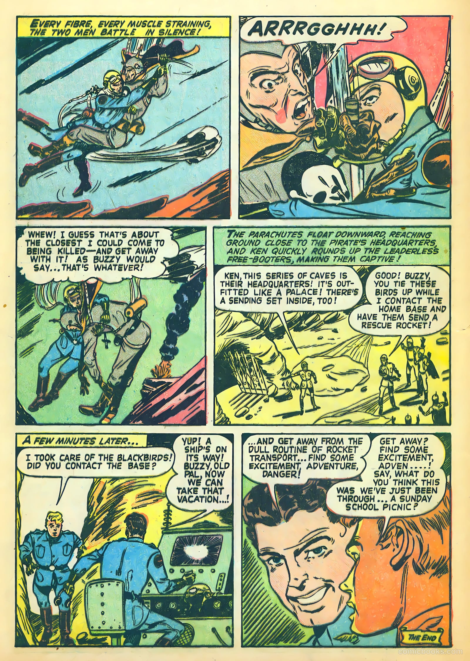 Lars of Mars #10 (1951) — page 24
