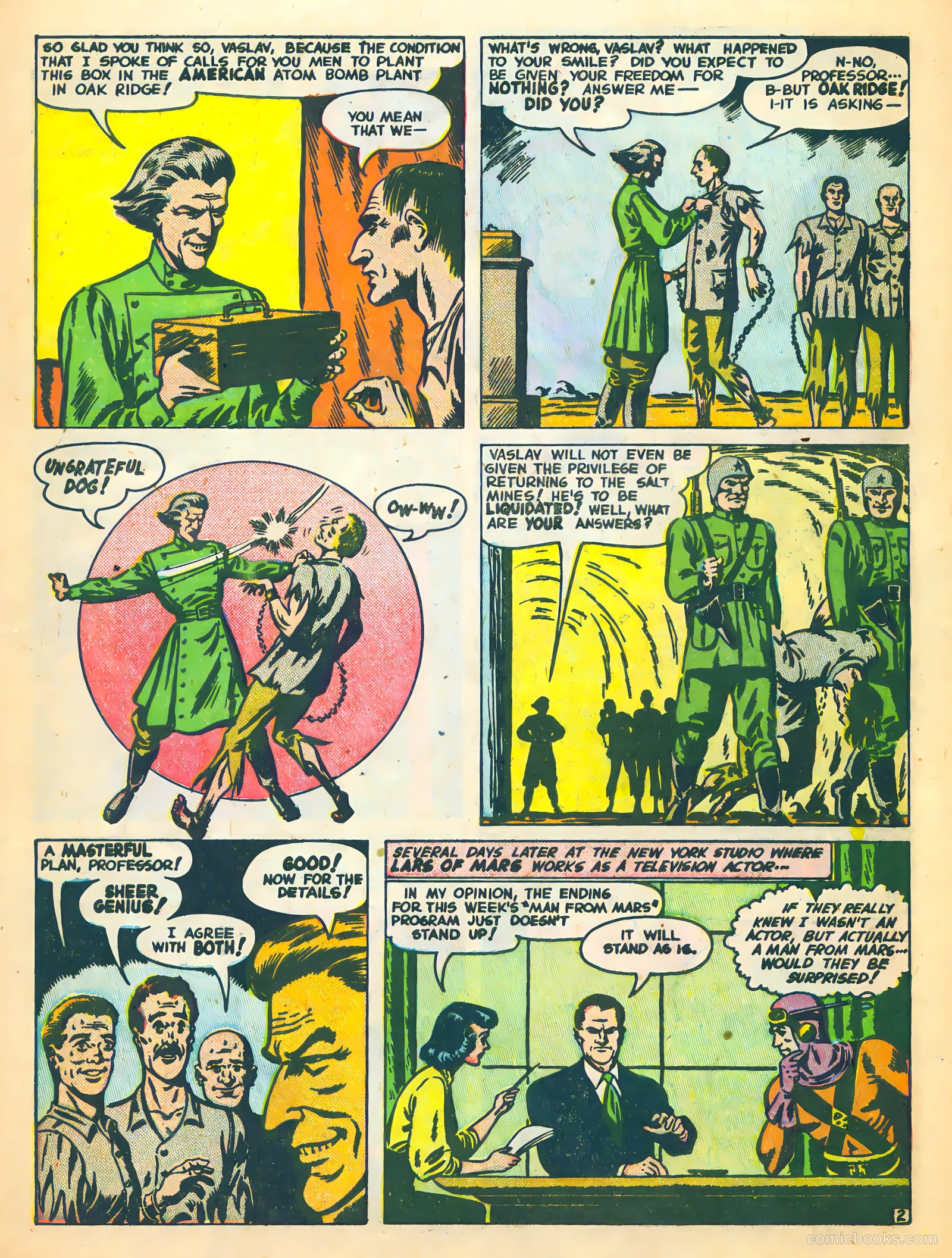 Lars of Mars #10 (1951) — page 27