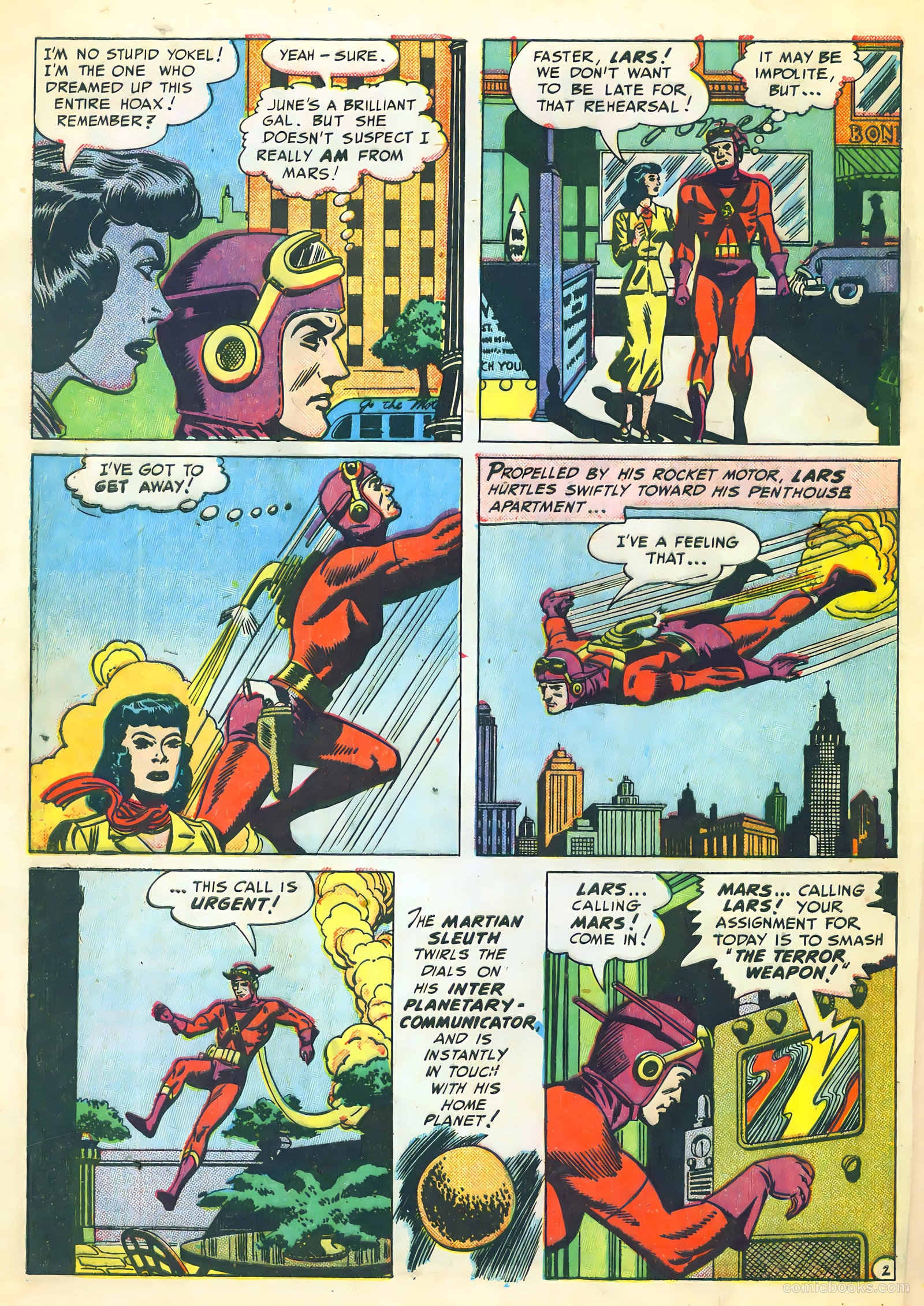 Lars of Mars #11 (1951) — page 4