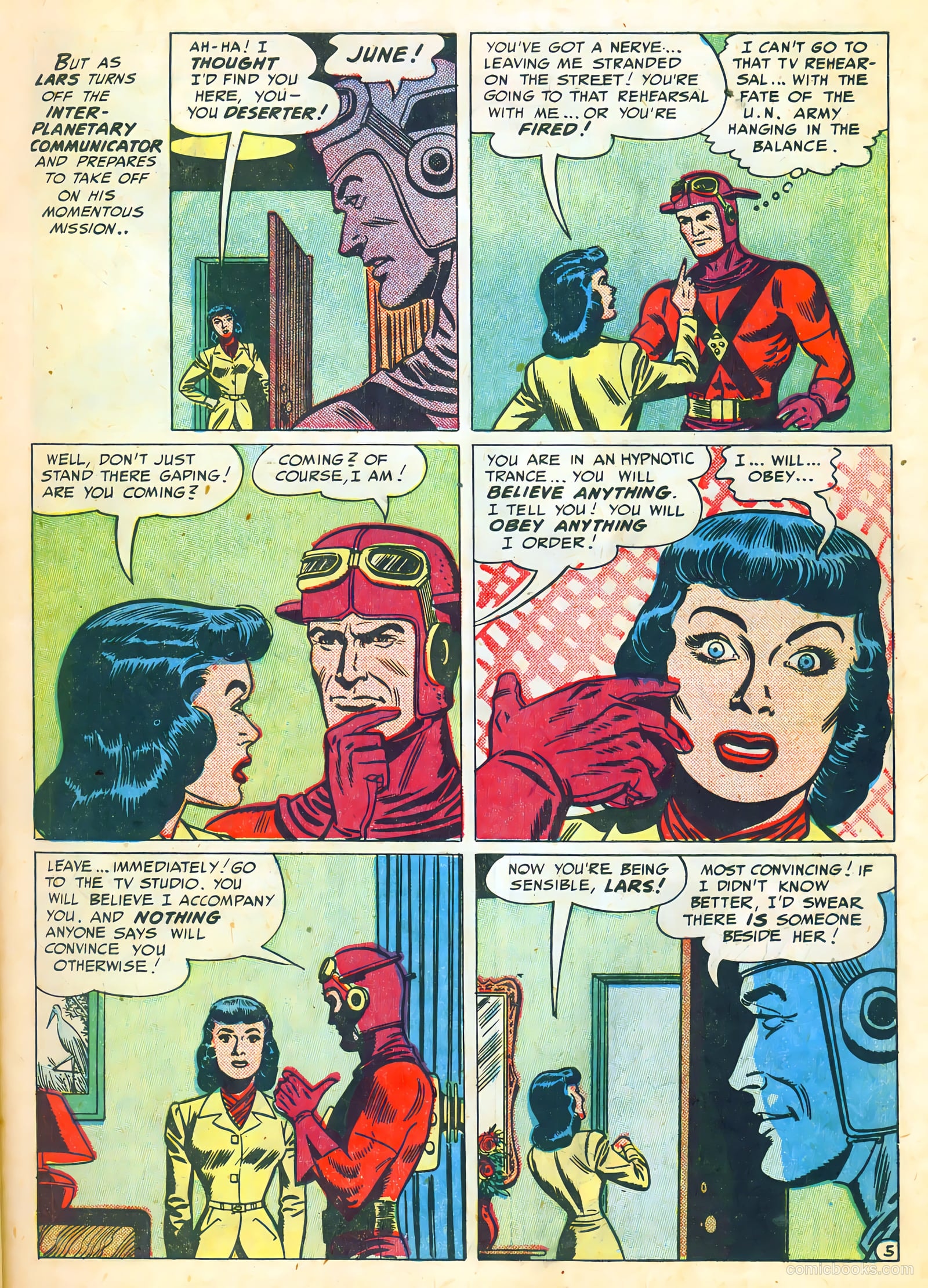 Lars of Mars #11 (1951) — page 7