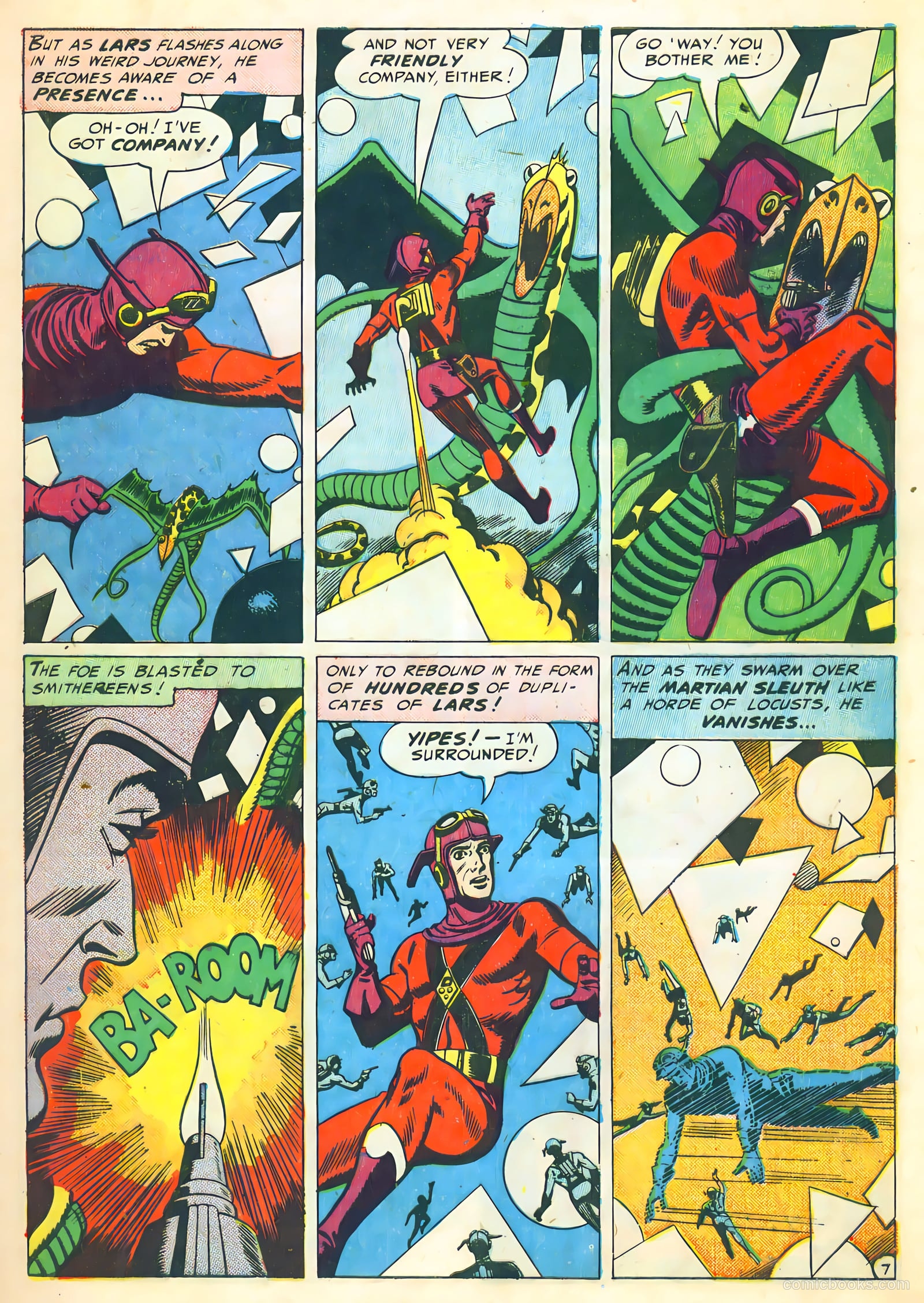 Lars of Mars #11 (1951) — page 9