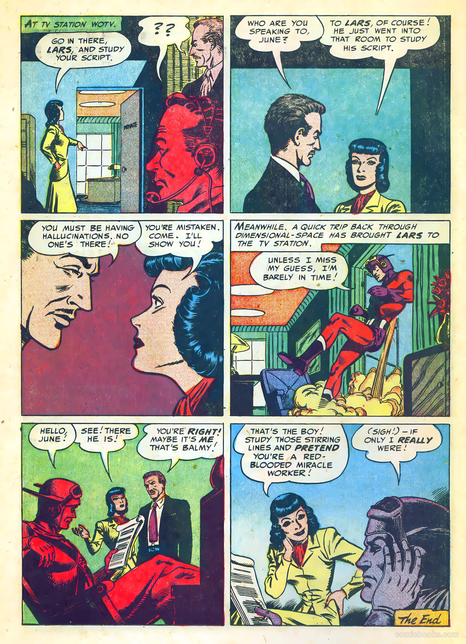 Lars of Mars #11 (1951) — page 14