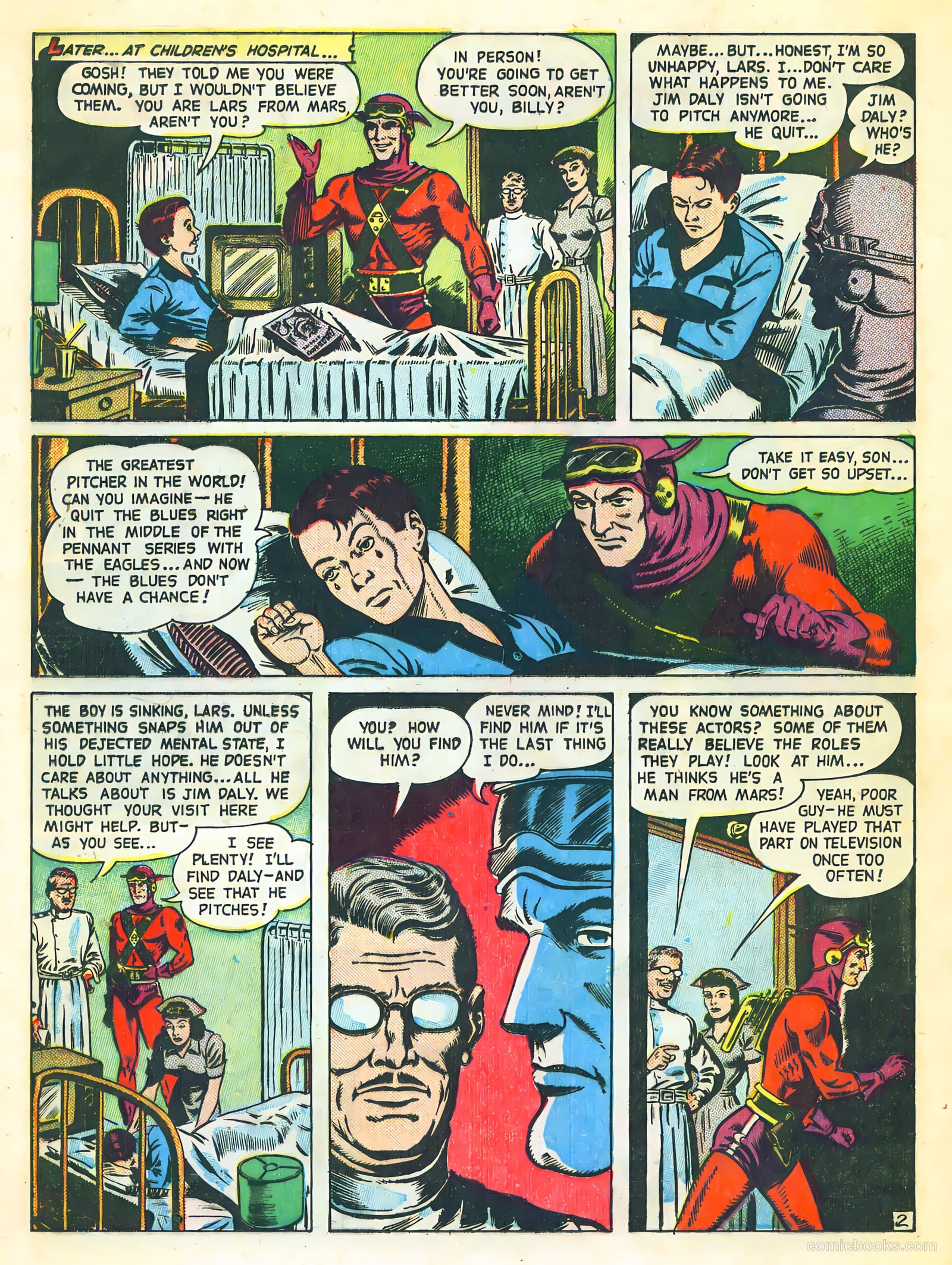 Lars of Mars #11 (1951) — page 16