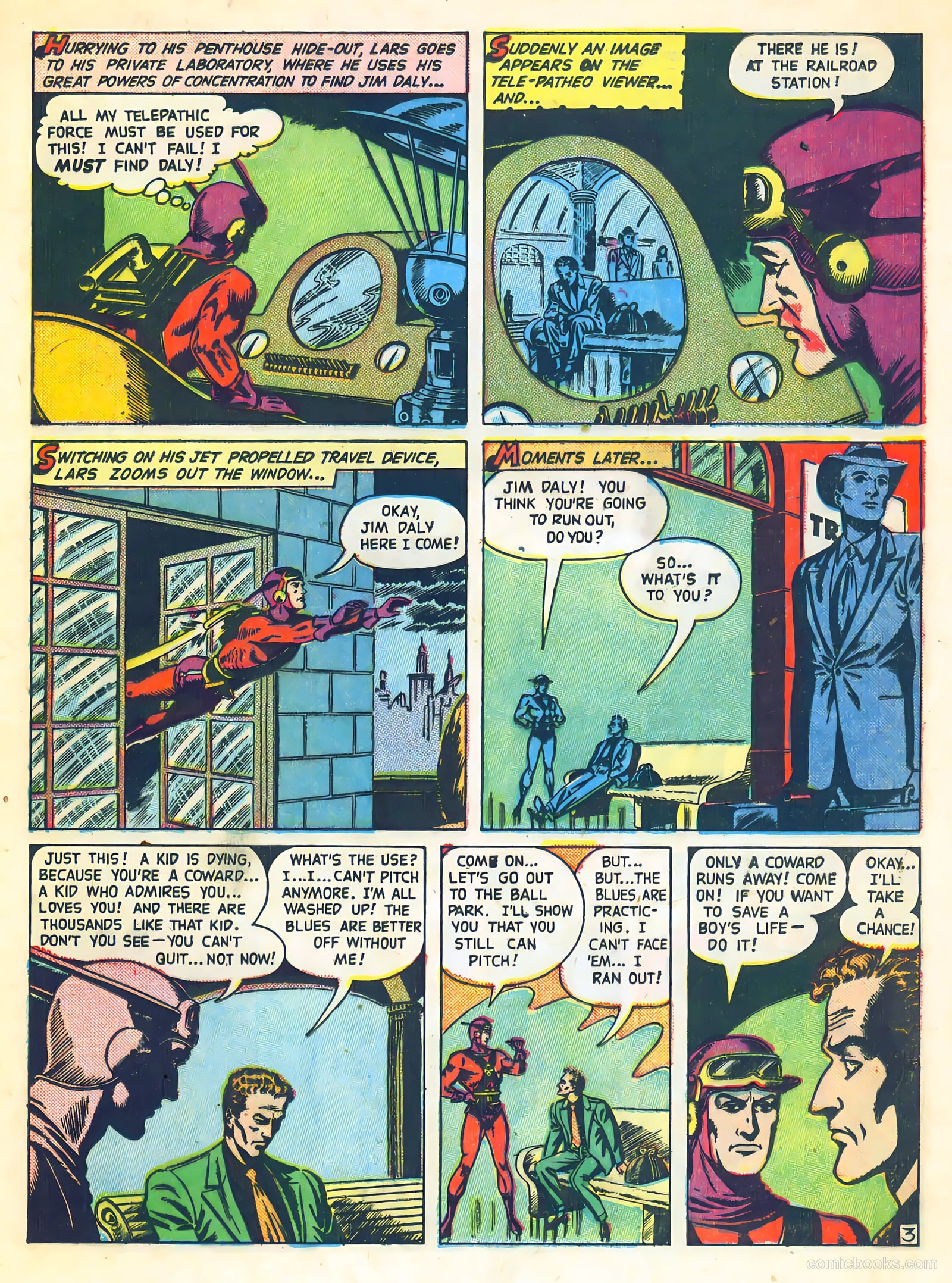 Lars of Mars #11 (1951) — page 17