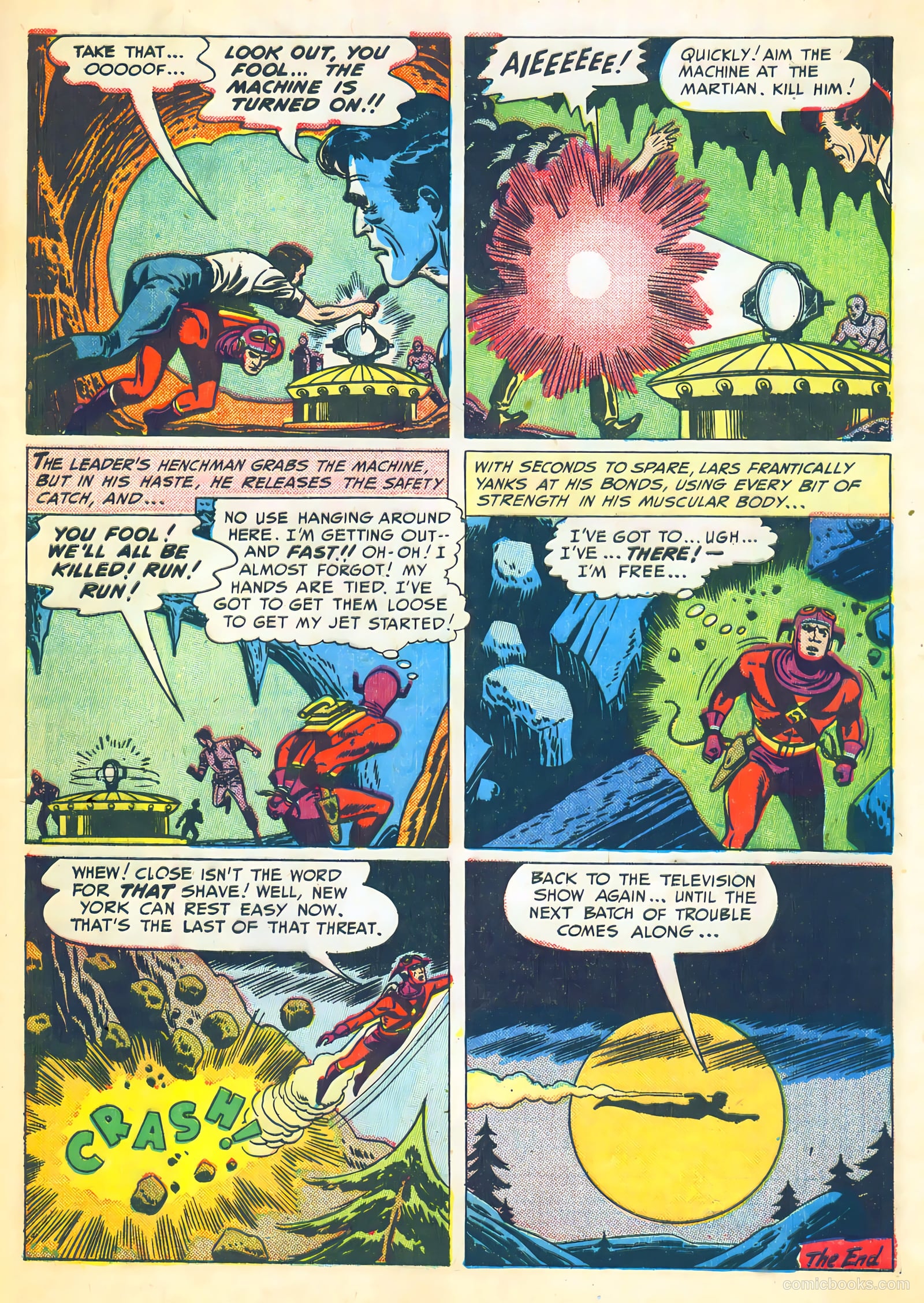 Lars of Mars #11 (1951) — page 33
