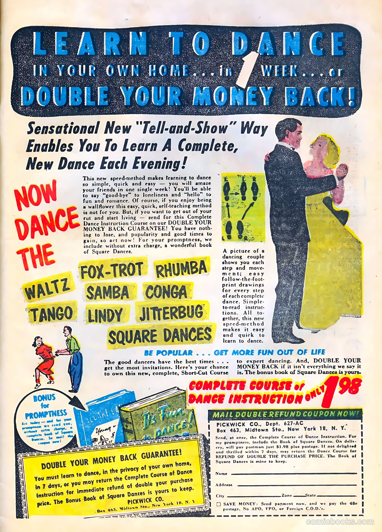 Lash La Rue Western #50 (1954) — page 33 of 36