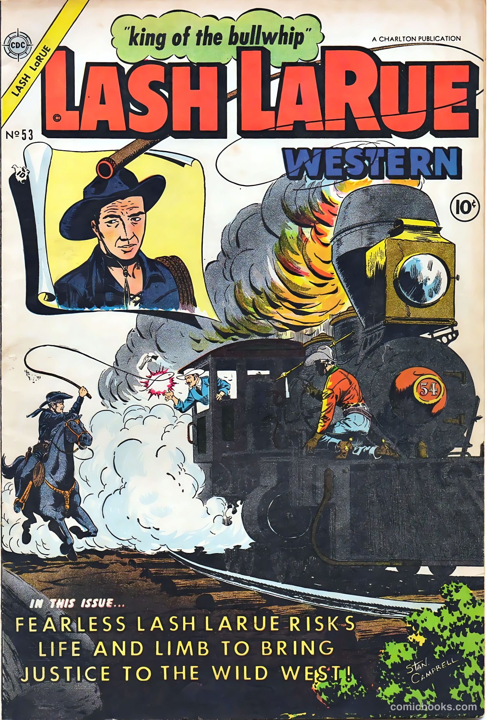 Lash La Rue Western #53 (1955) — page 1 of 36