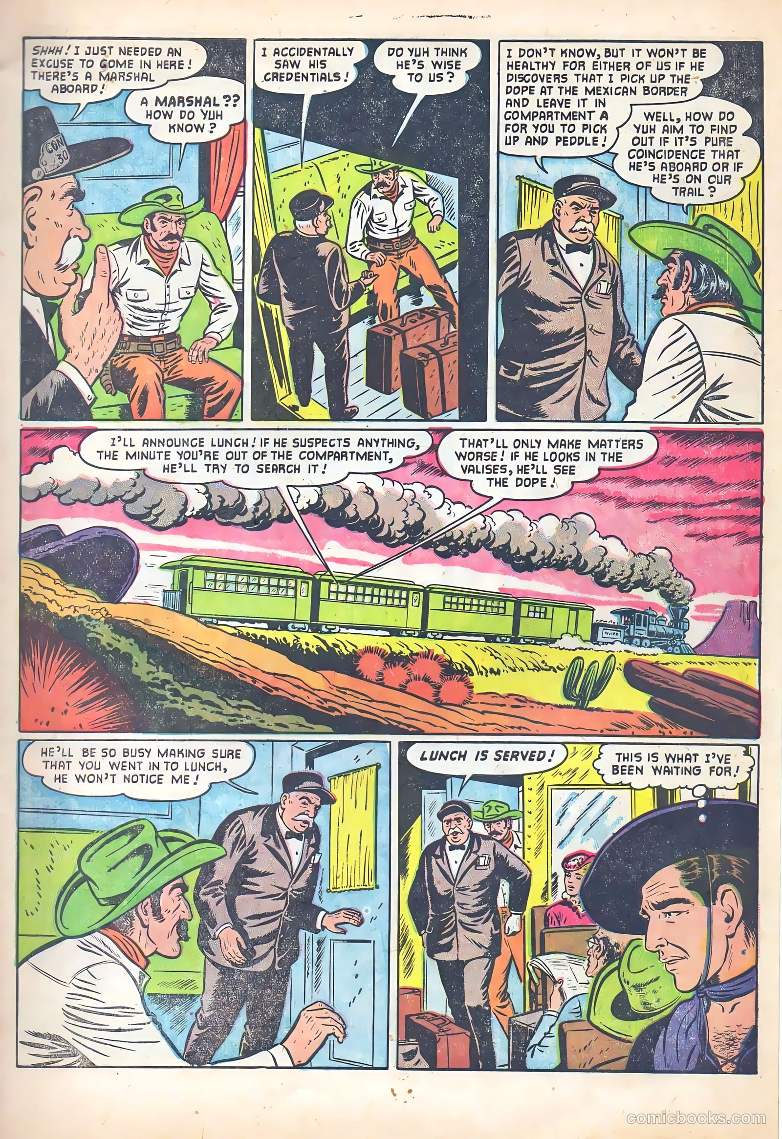 Lash La Rue Western #53 (1955) — page 7 of 36