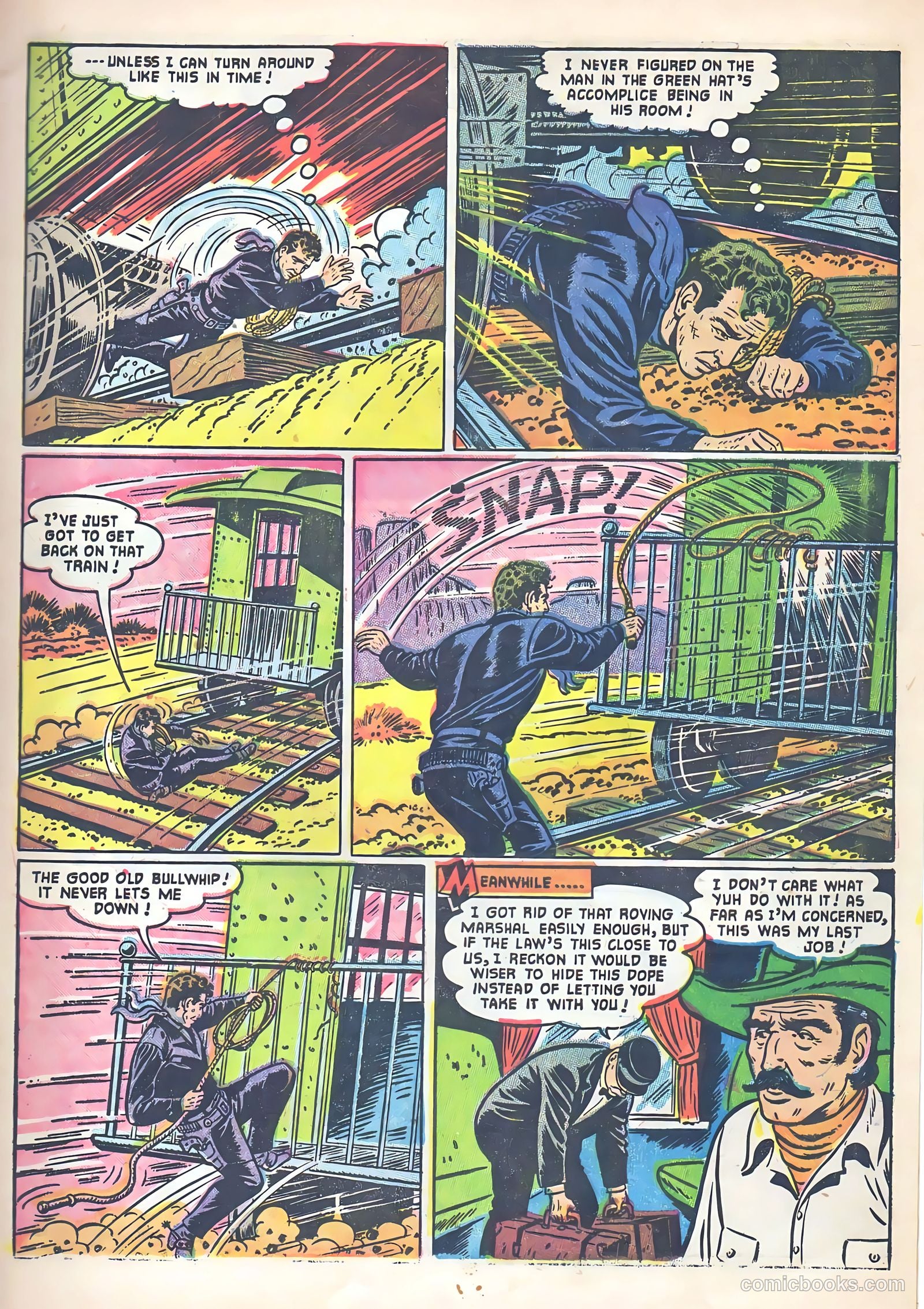 Lash La Rue Western #53 (1955) — page 9 of 36