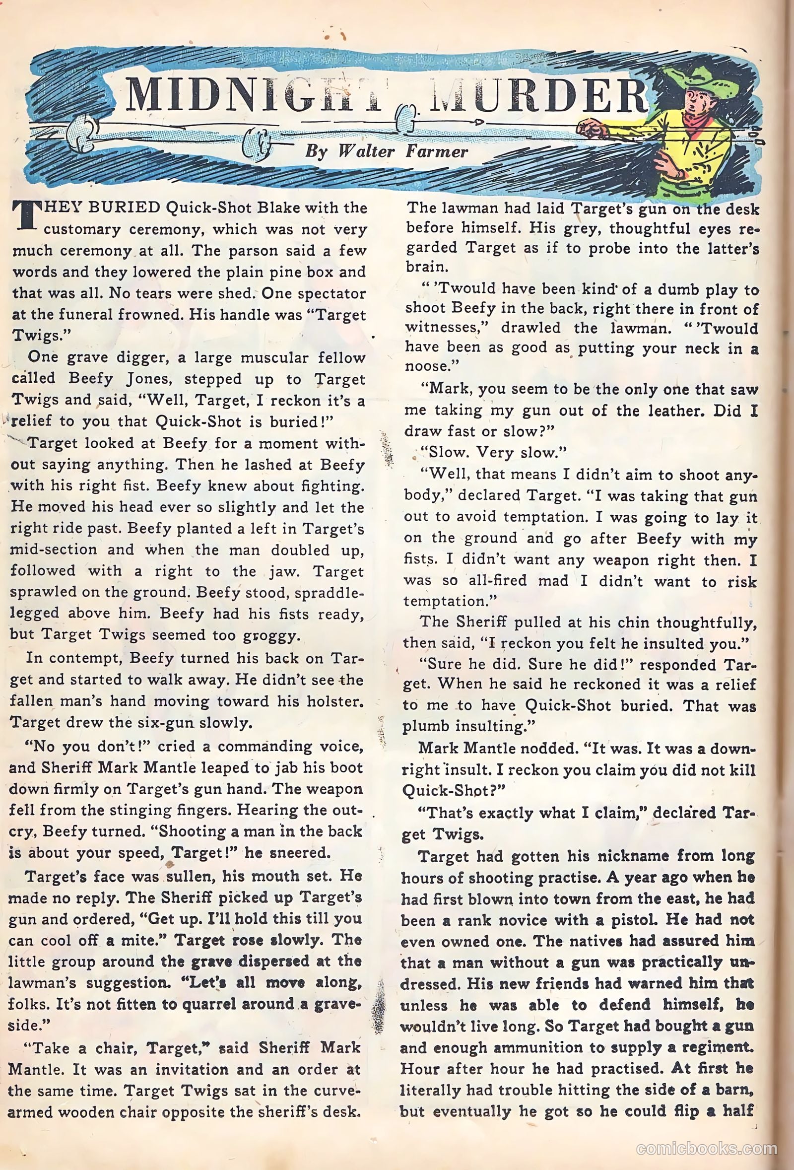 Lash La Rue Western #53 (1955) — page 16 of 36