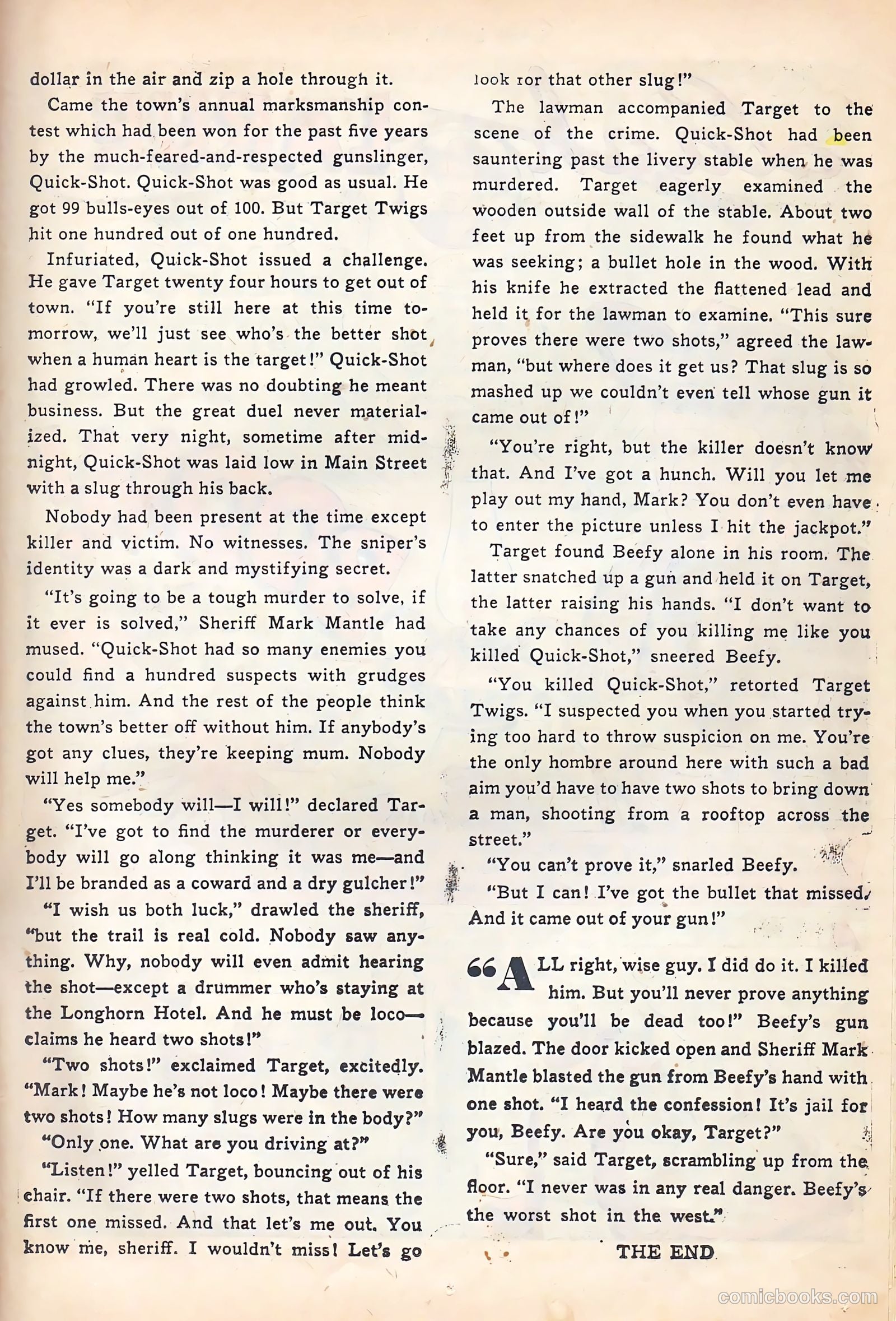 Lash La Rue Western #53 (1955) — page 17 of 36