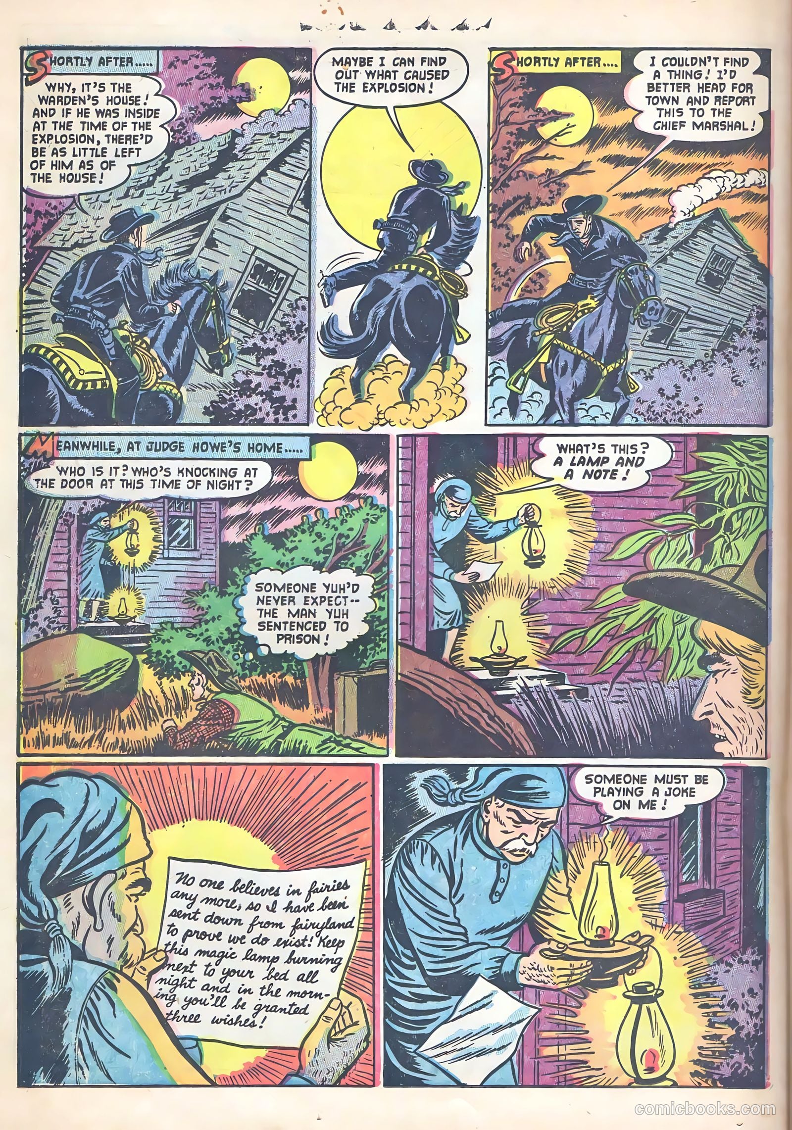 Lash La Rue Western #53 (1955) — page 20 of 36