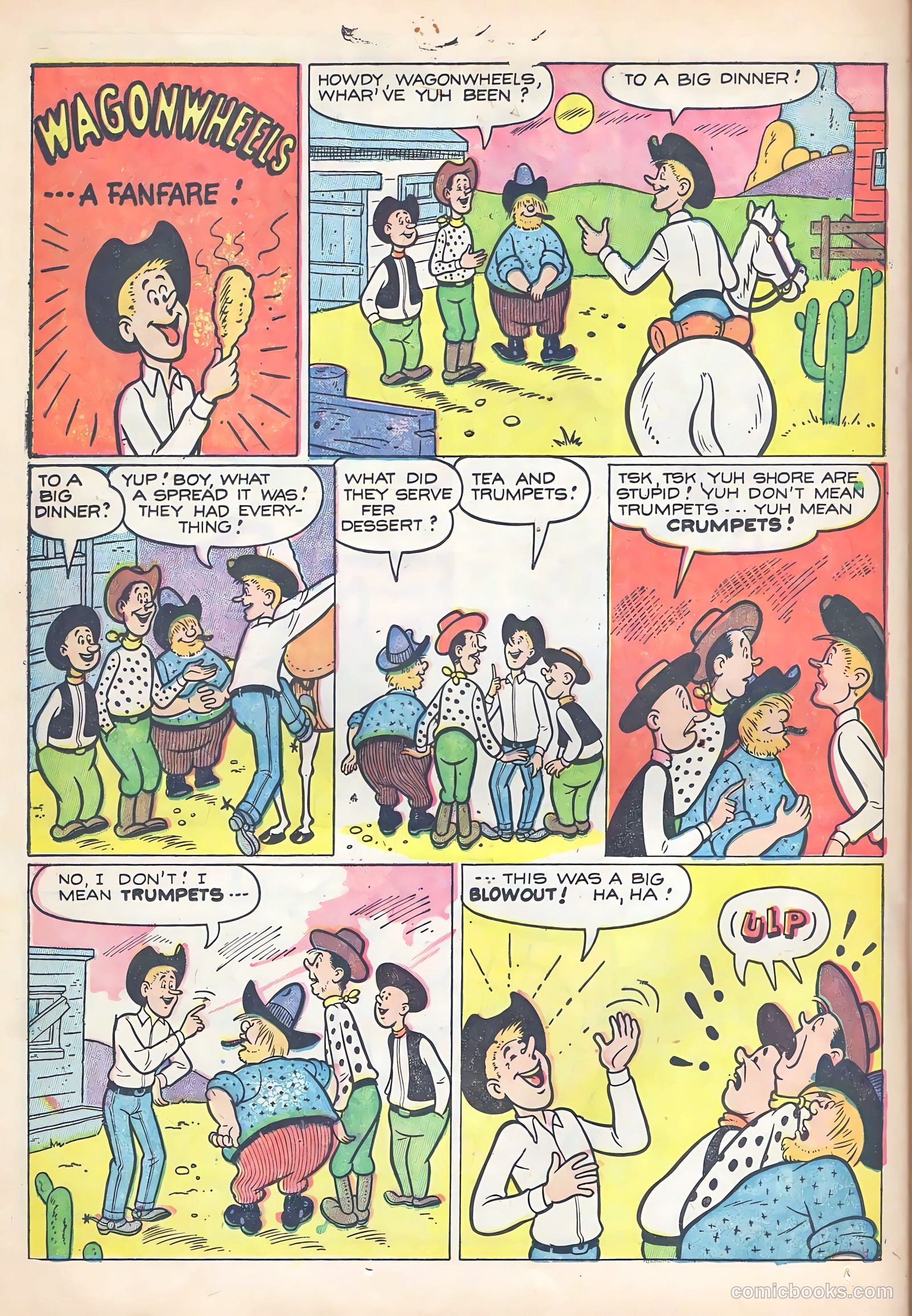 Lash La Rue Western #53 (1955) — page 24 of 36