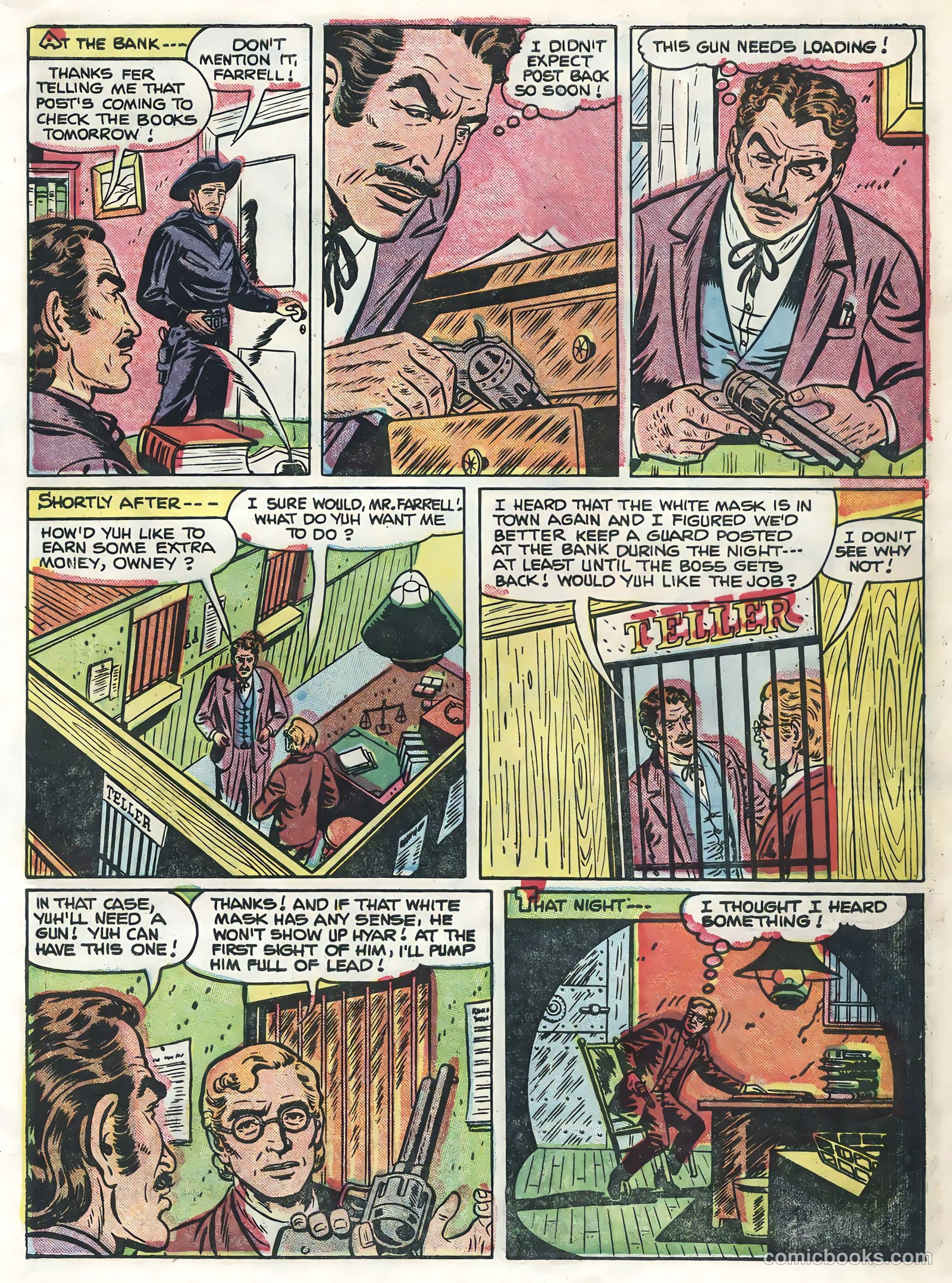 Lash La Rue Western #54 (1955) — page 7 of 36