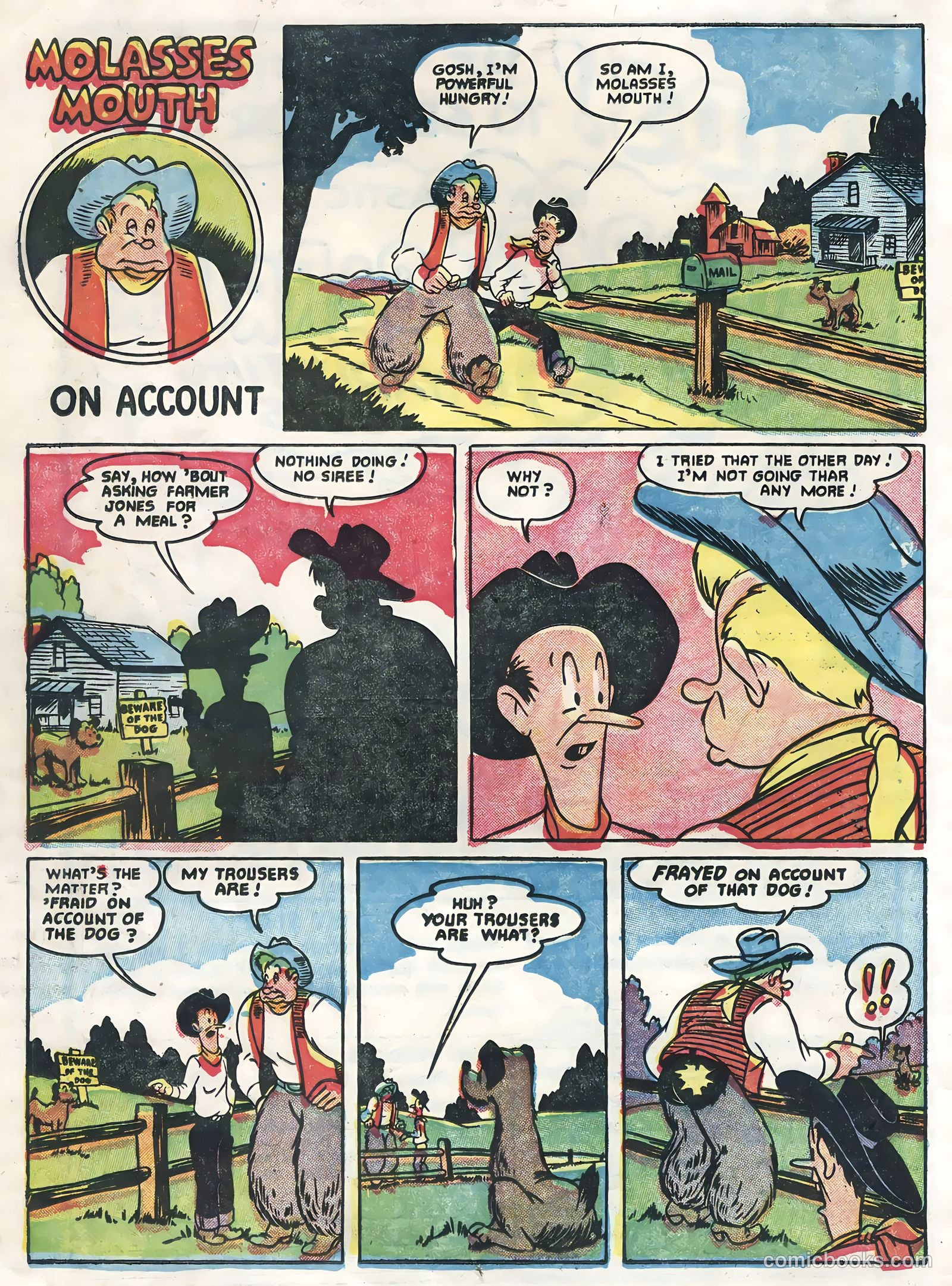 Lash La Rue Western #54 (1955) — page 14 of 36
